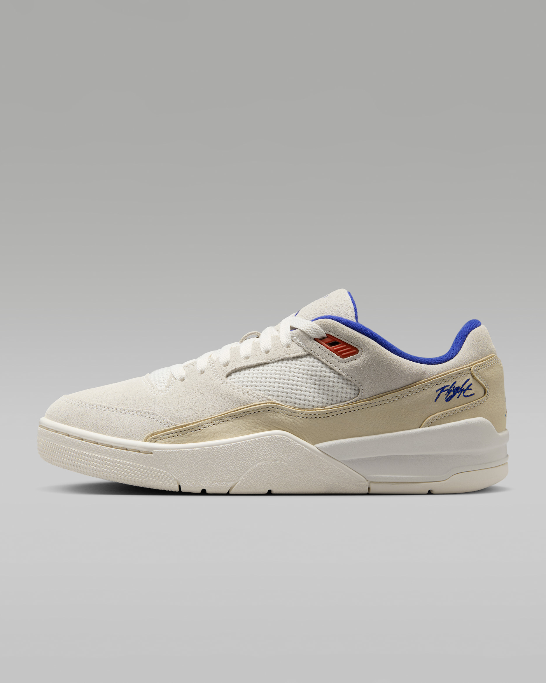 Tenis para hombre Jordan Flight Court - Fantasma/Rojo chile/Azul royal intenso