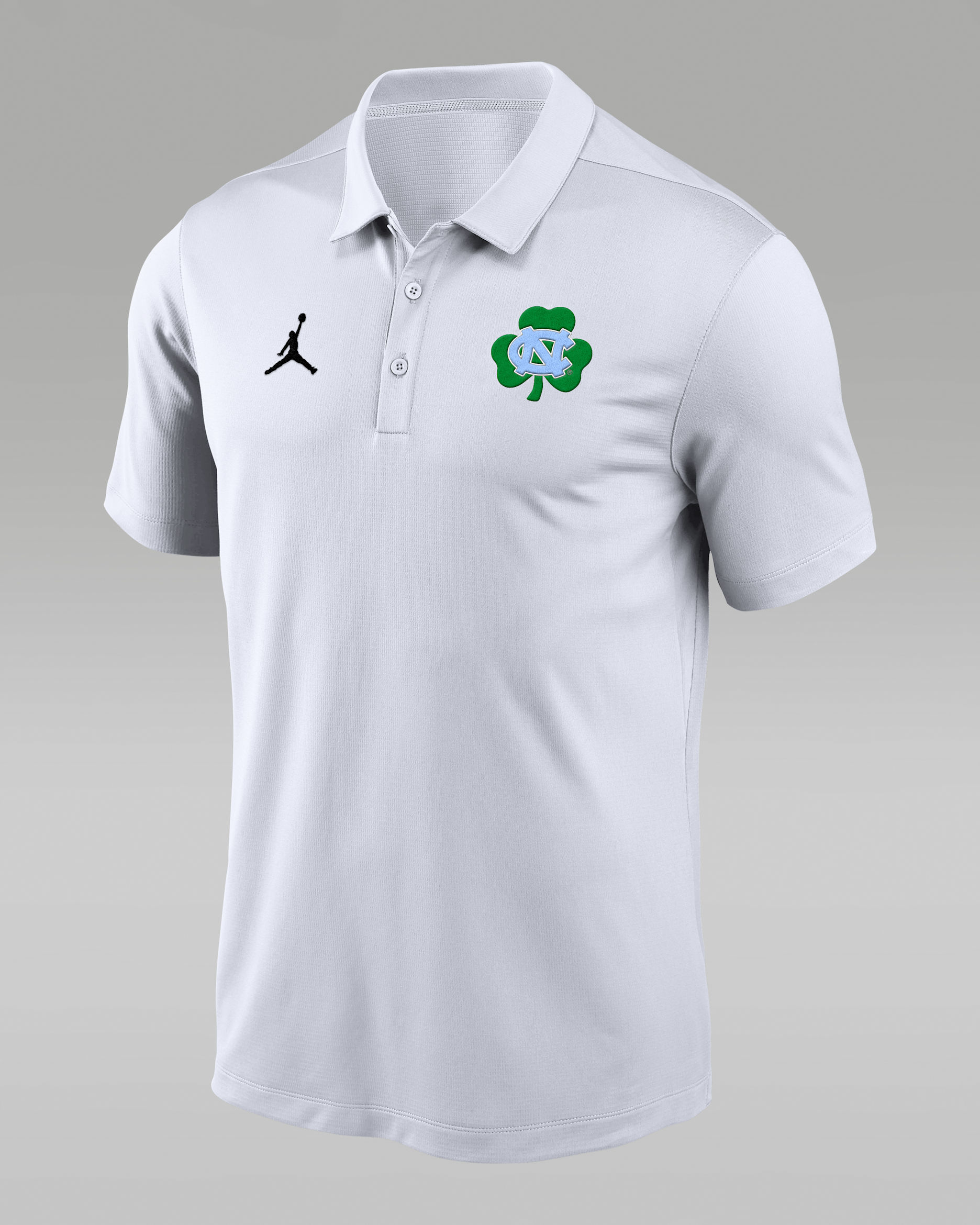 Polo universitario Nike Dri-FIT para hombre North Carolina 2026 Aer Lingus College Football Classic - Blanco
