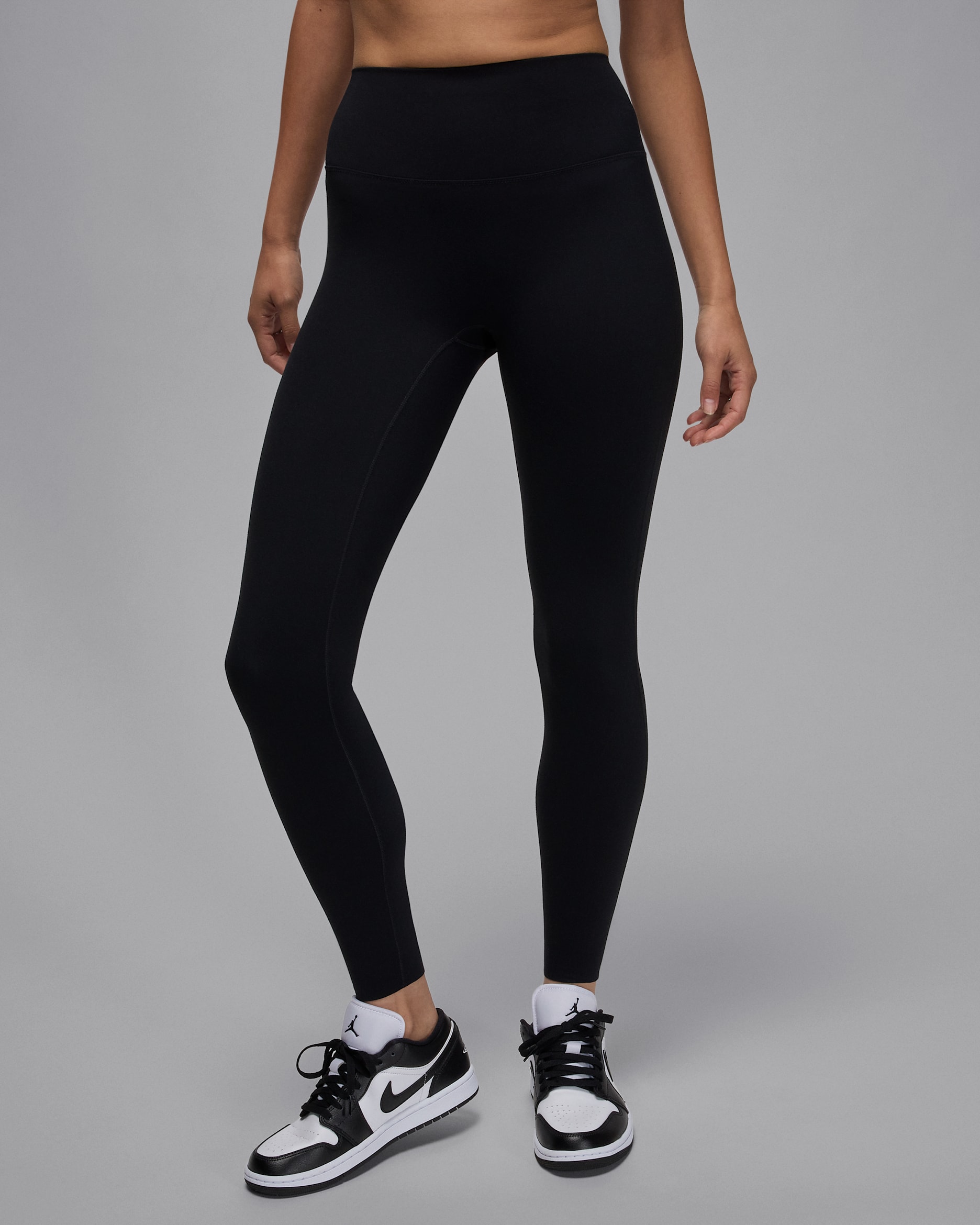 Jordan Sport Women's Dri-FIT High-Waisted Leggings - Black/White