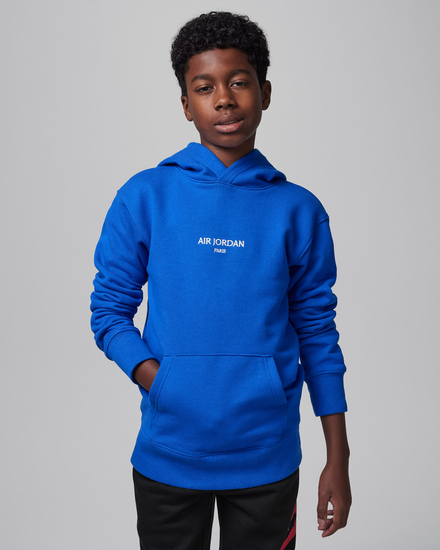 Jordan Older Kids' MJ Air Jordan Paris Pullover Hoodie - Game Royal