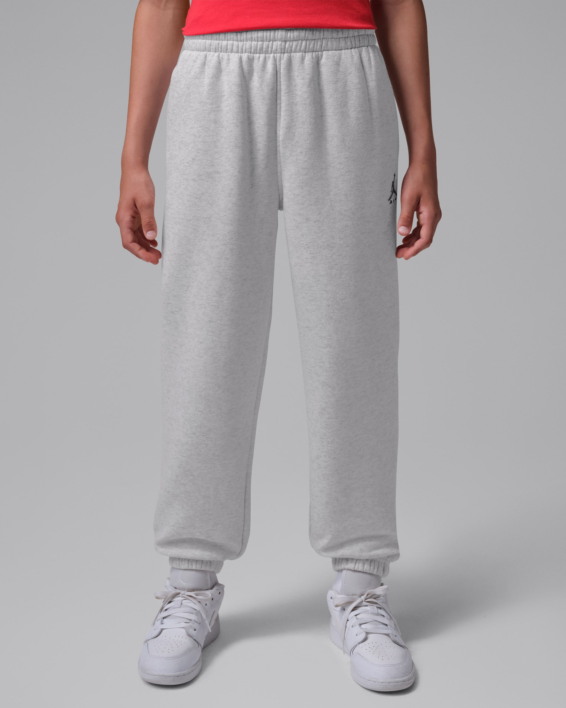 Jordan Brooklyn Fleece Older Kids' Joggers - Neutral Grey Heather