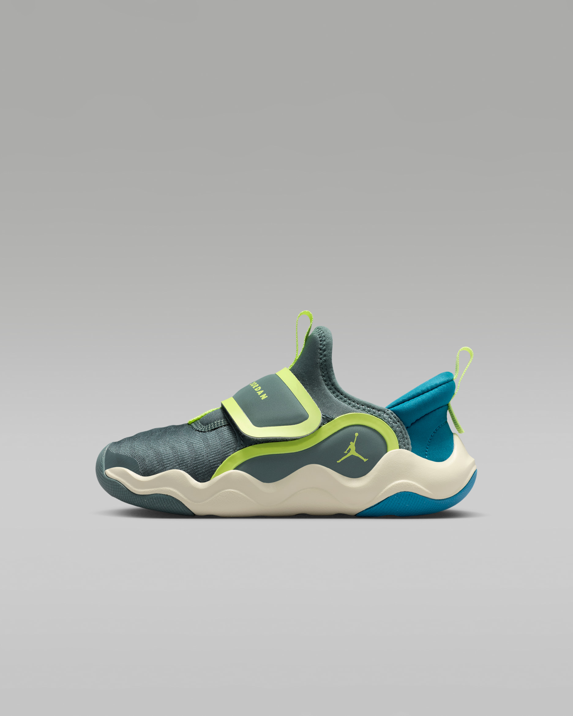 Jordan 23/7.2 EasyOn Little Kids' Shoes - Hasta/Green Abyss/Sea Glass/Light Lemon Twist