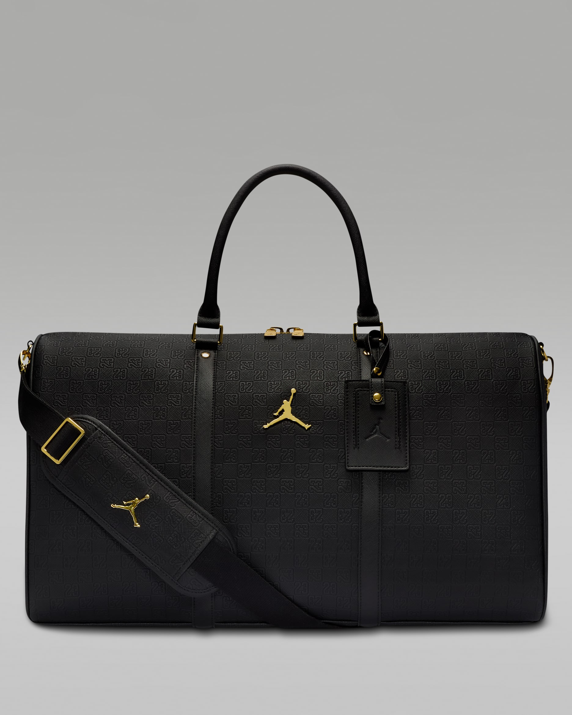 Maleta duffel con monograma (40 L) Jordan - Negro/Oro