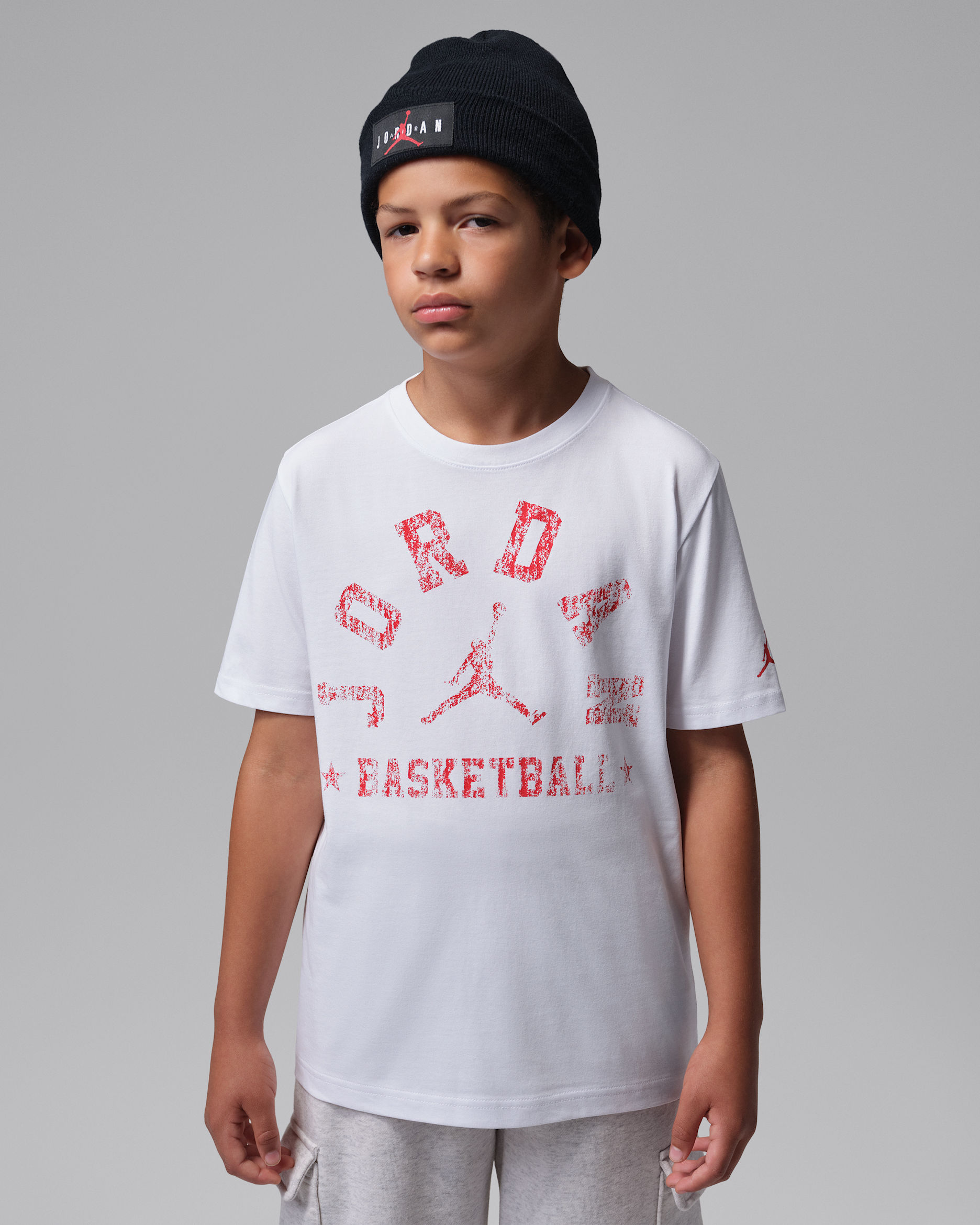 ジョーダン ジュニア Dri-FIT スポーツ アーチ Tシャツ - ホワイト
