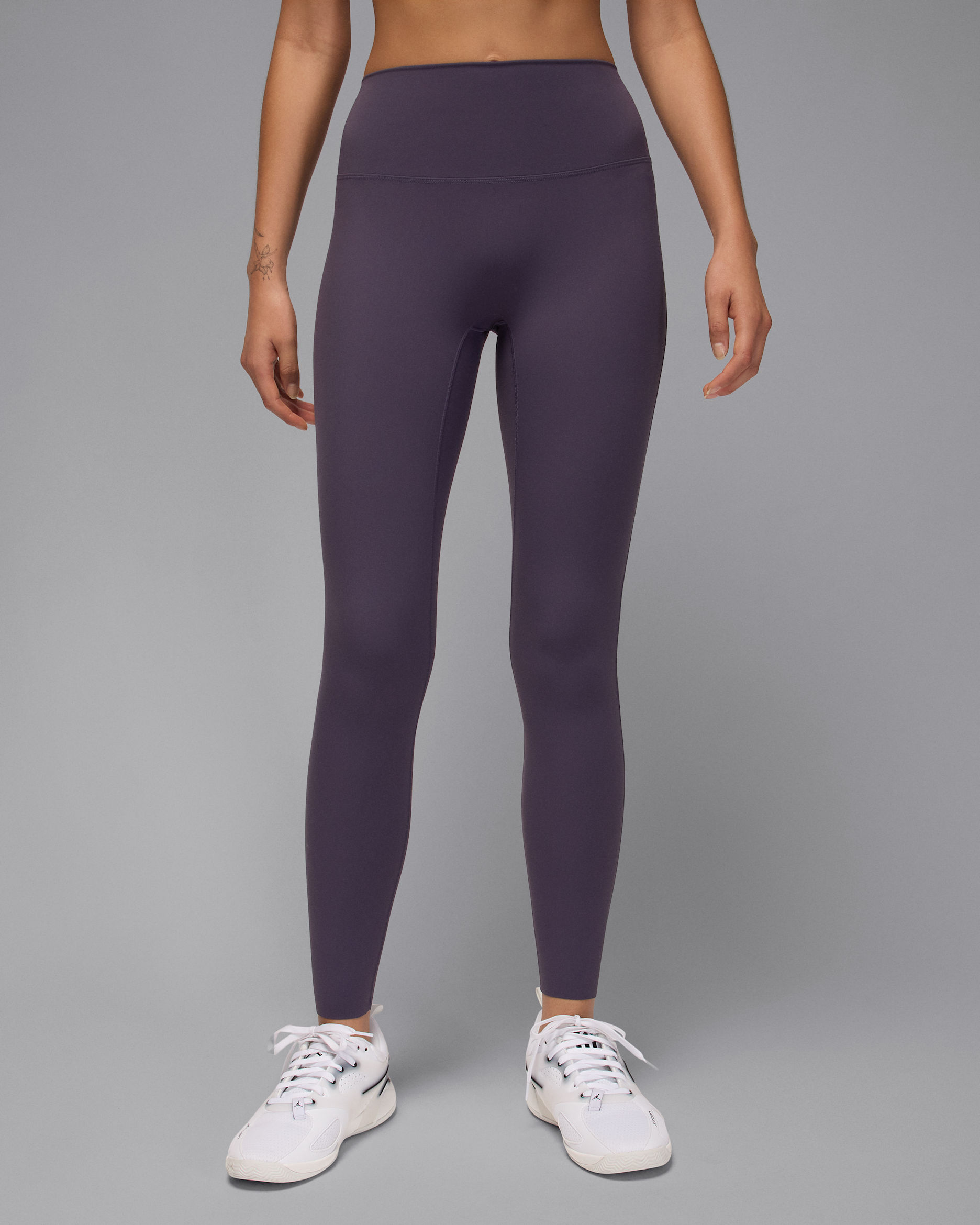Jordan Sport Women's Dri-FIT High-Waisted Leggings - Dark Raisin/Off Noir