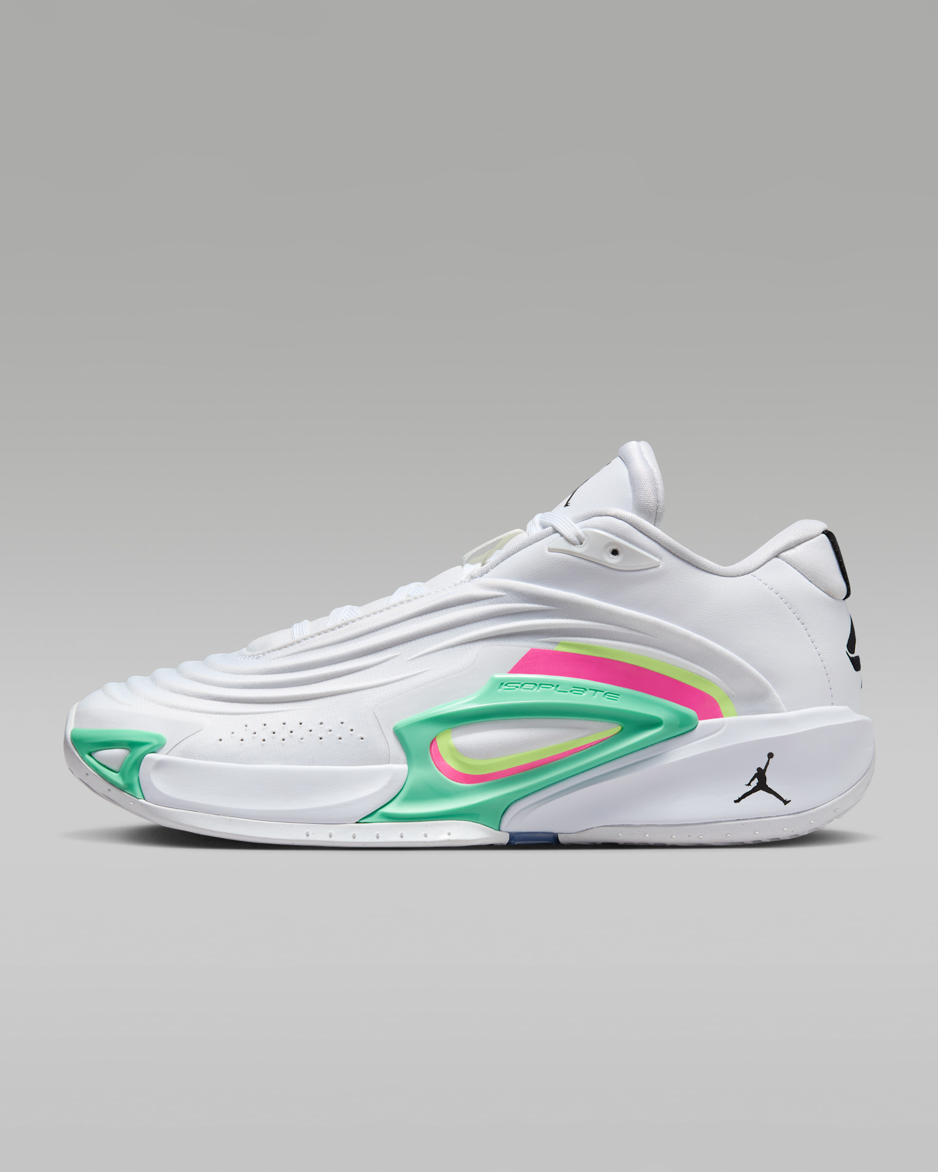 Luka 3 PF "Photo Finish" 籃球鞋 - 白色/Volt Glow/Green Glow/黑色