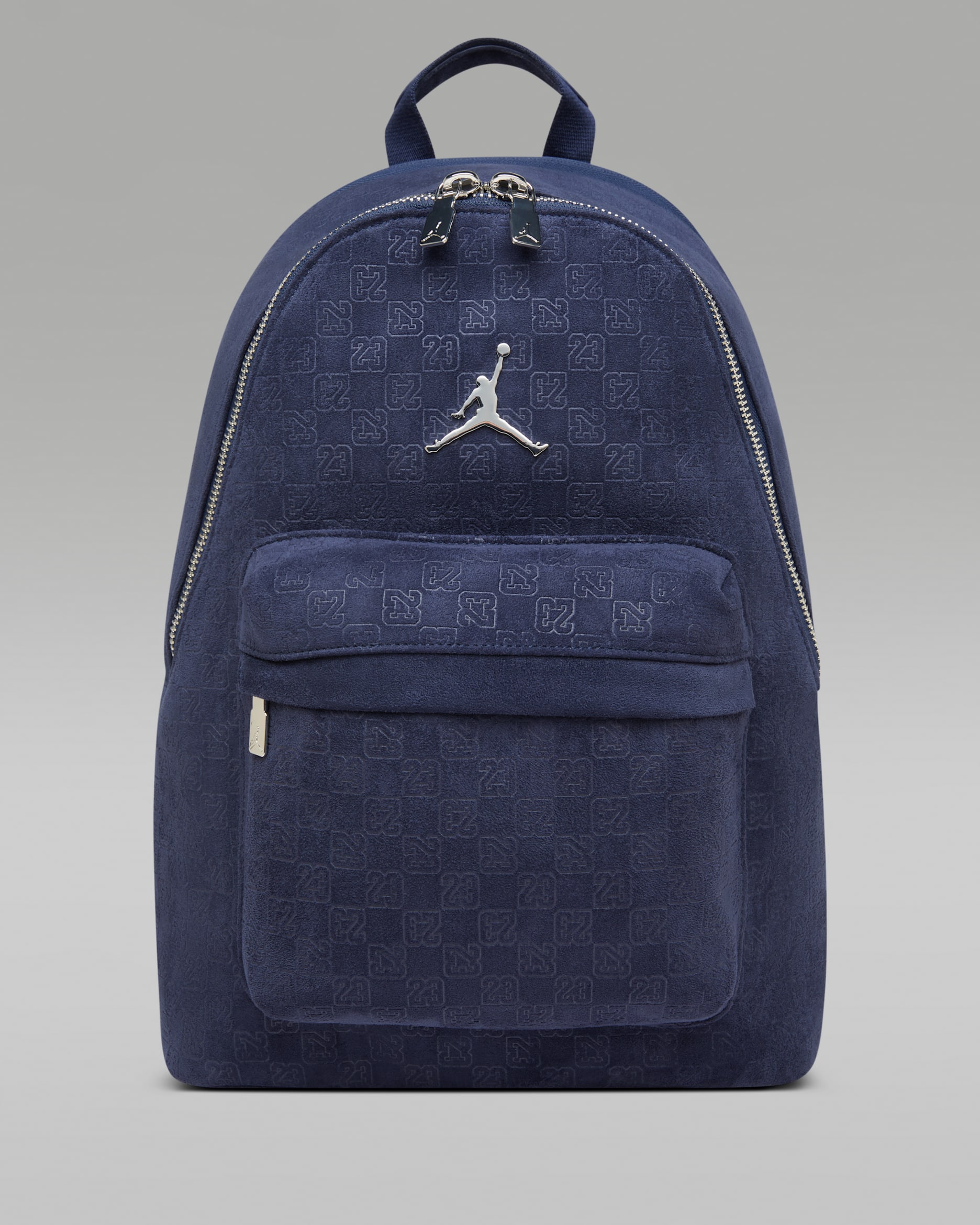 Jordan Suede Monogram Backpack (23.5L) - Midnight Navy