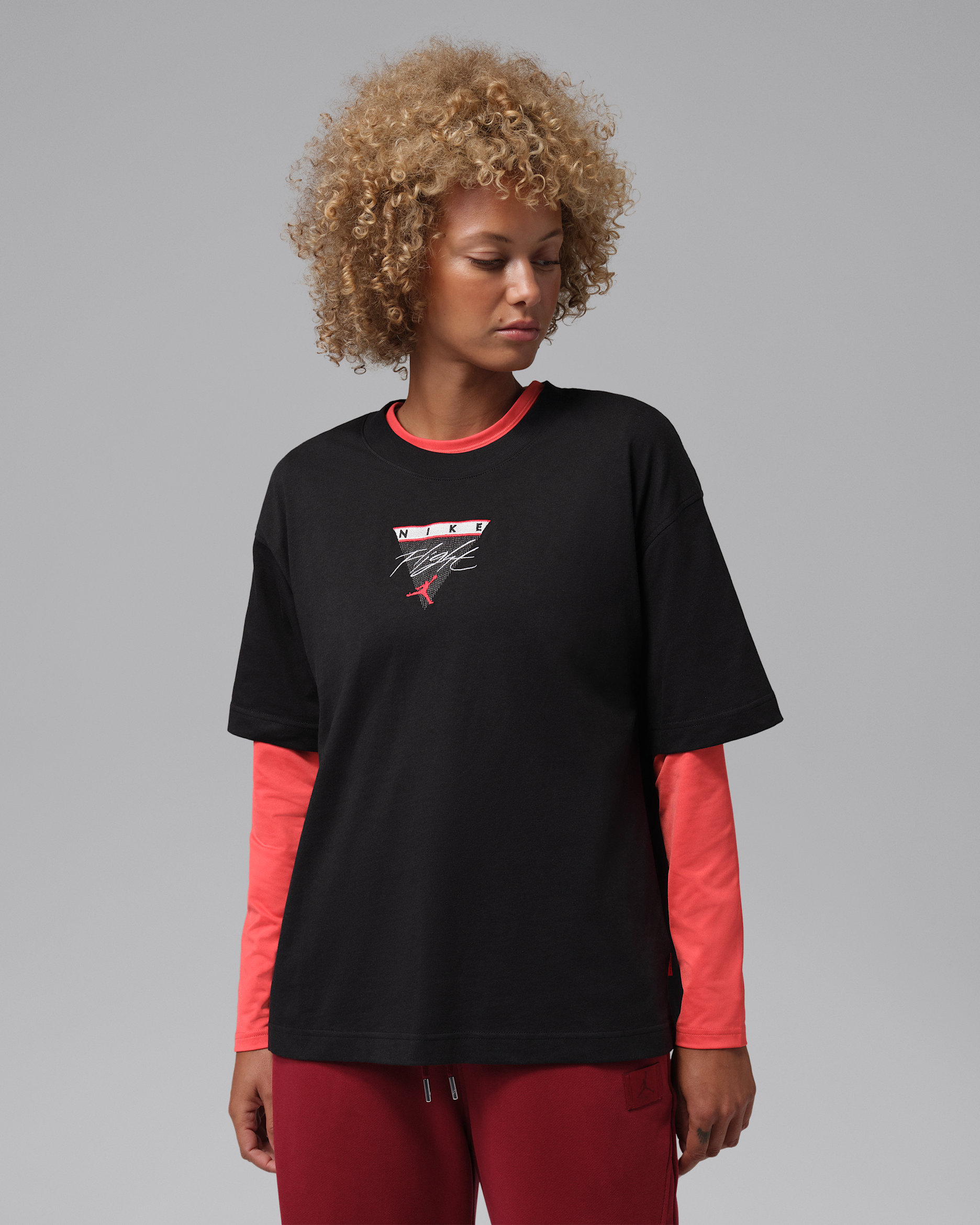 Jordan Women's Girlfriend T-Shirt - Black