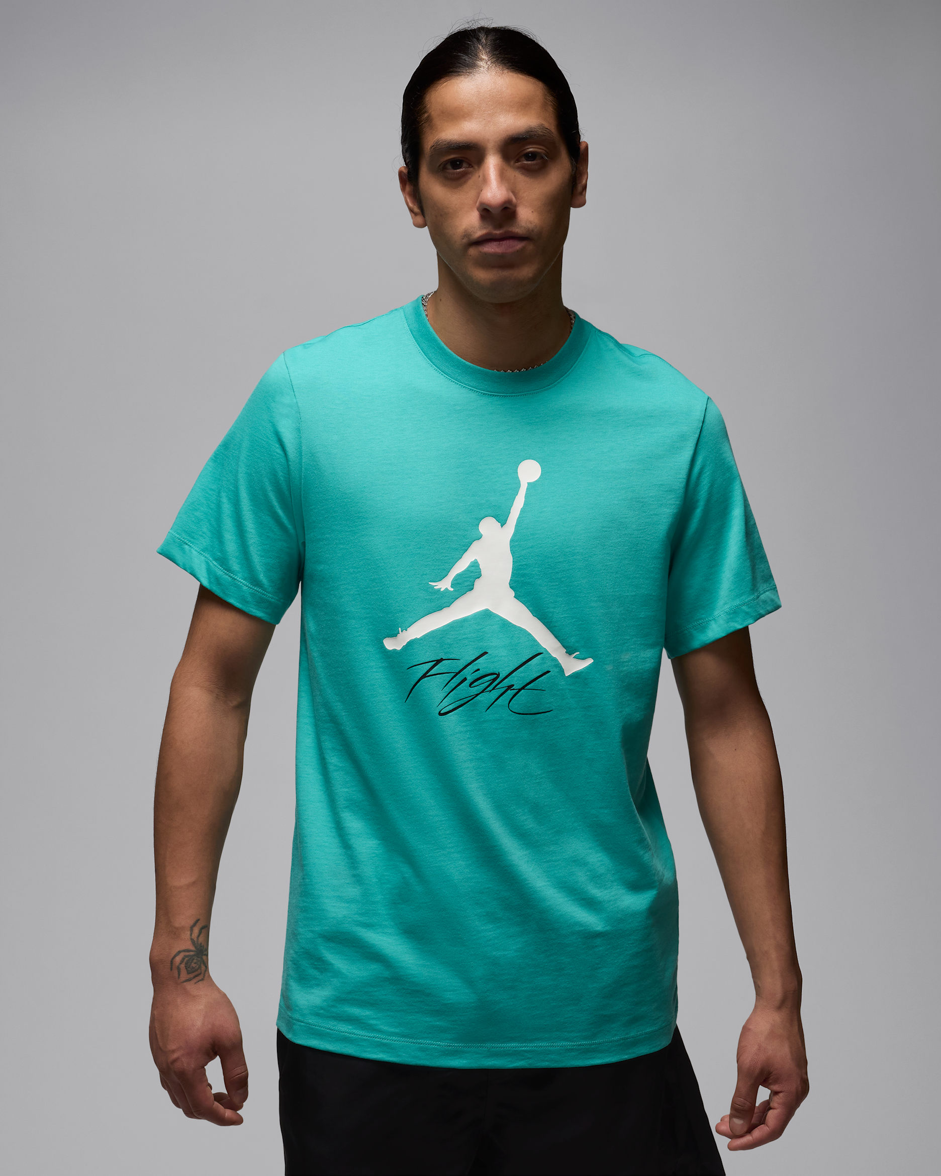 Jordan Jumpman Flight Men's T-Shirt - Washed Teal/White