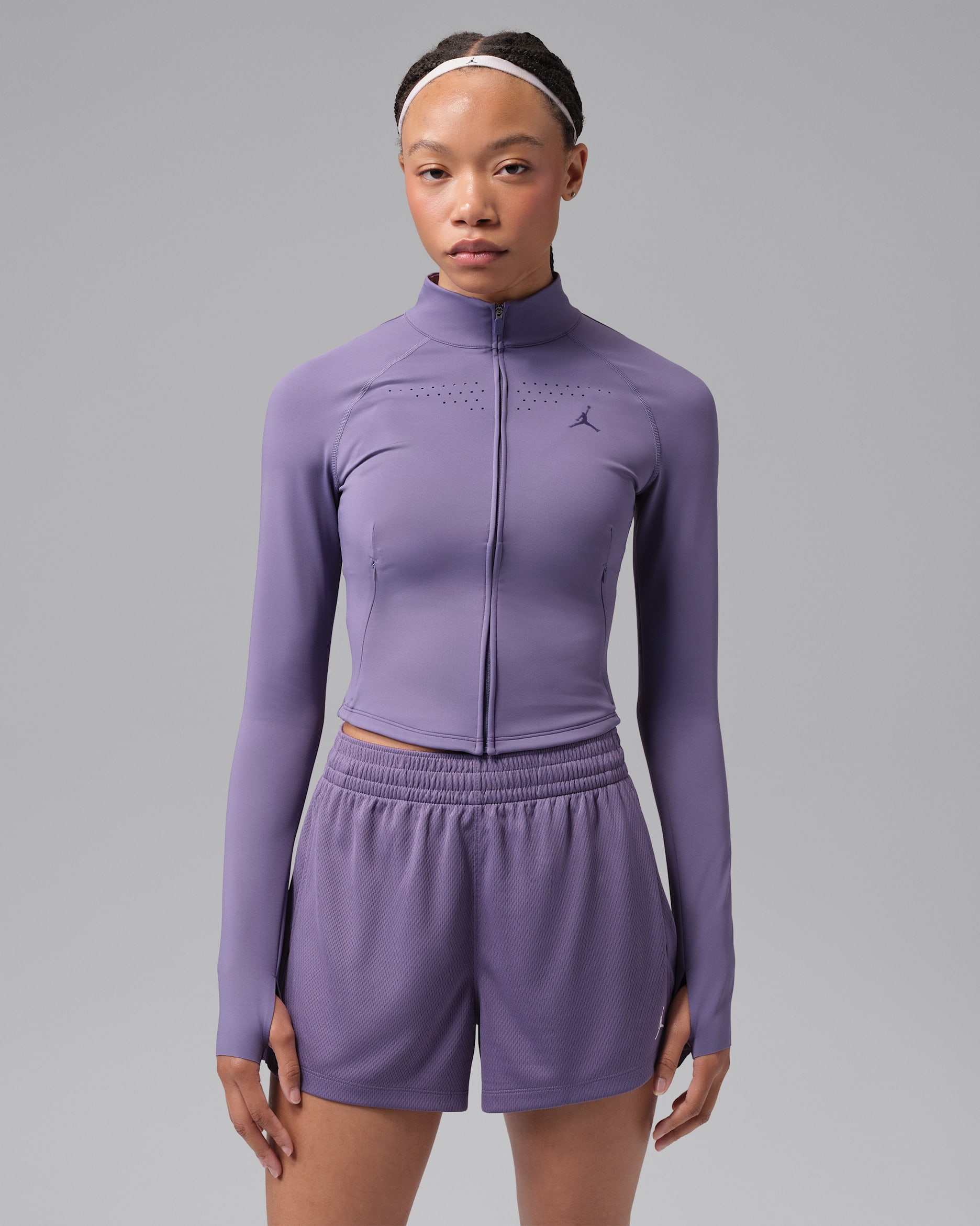 Jordan Sport Flightweight Women's Dri-FIT Jacket - Canyon Purple