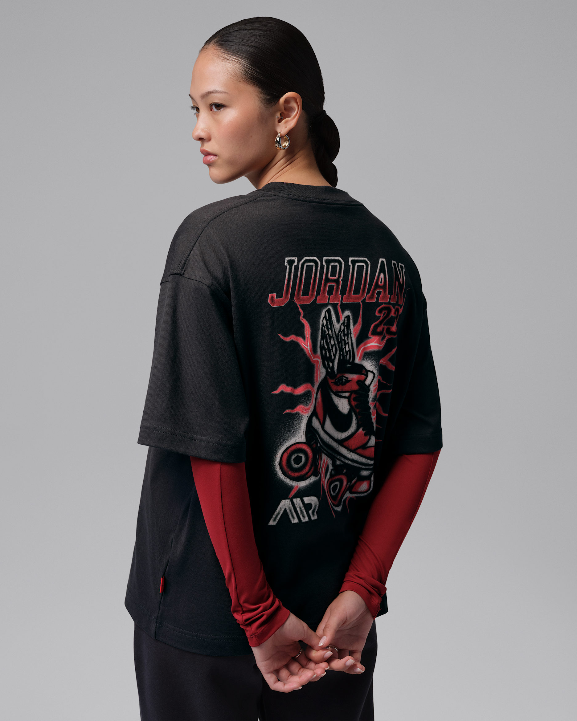 Jordan Flight Women's Graphic T-Shirt - Off-Noir