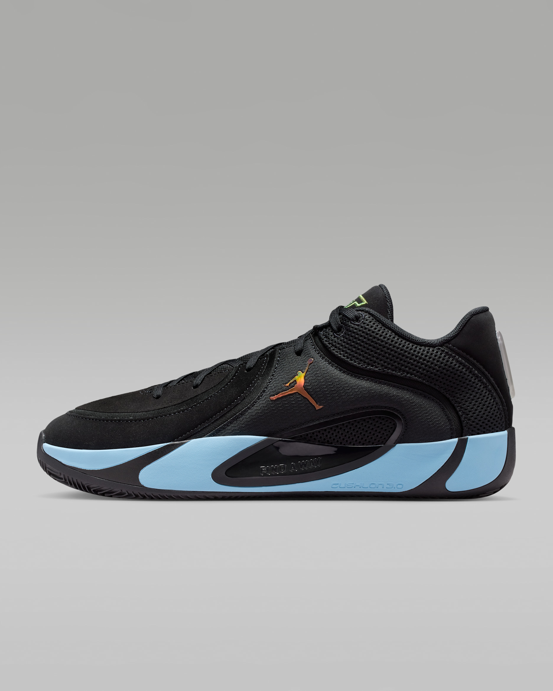 Tatum 4 Basketball Shoes - Black/Ice Blue