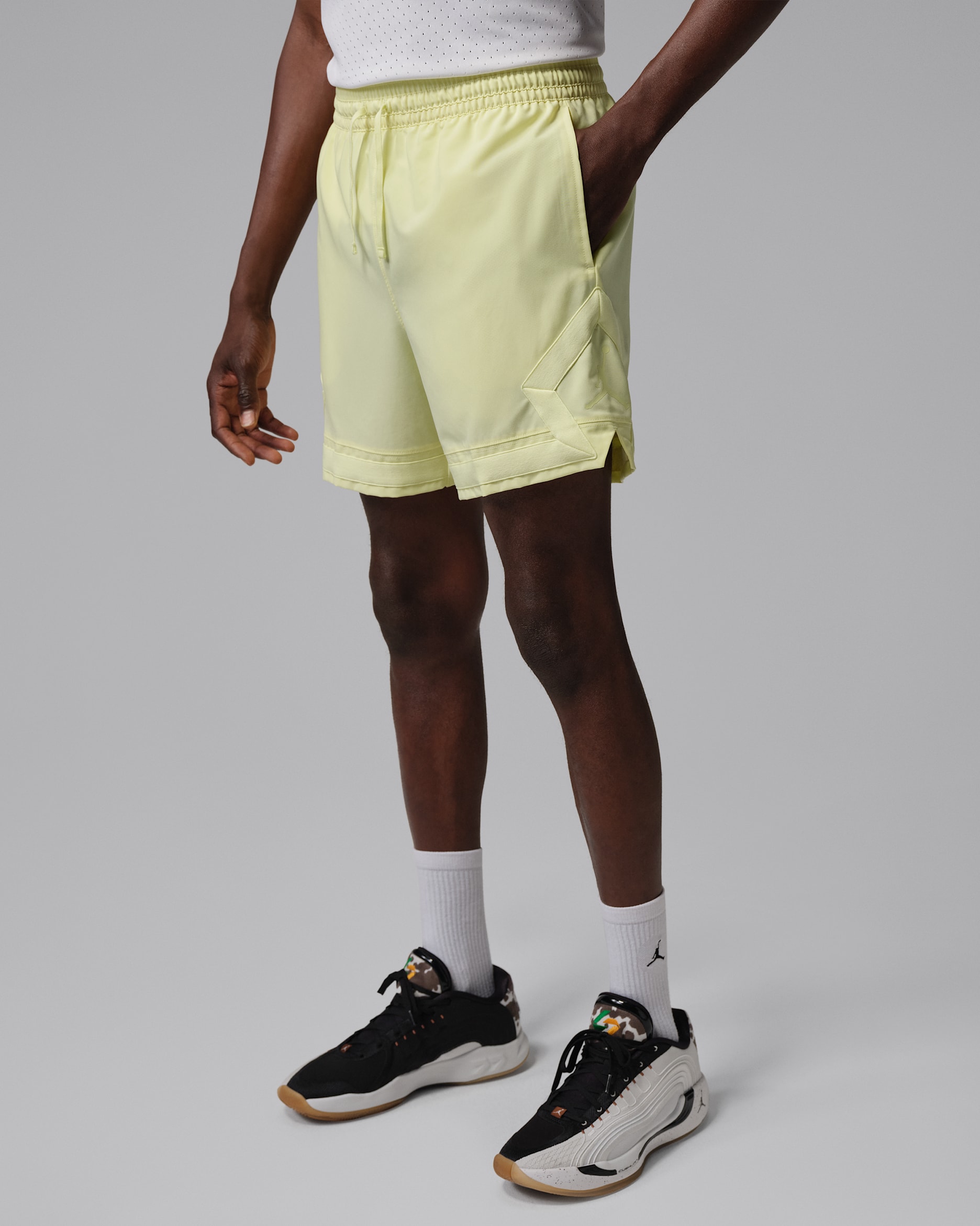 Shorts Diamond Dri-FIT de tejido Woven para hombre Jordan Sport - Verde luminoso/Verde luminoso/Verde luminoso