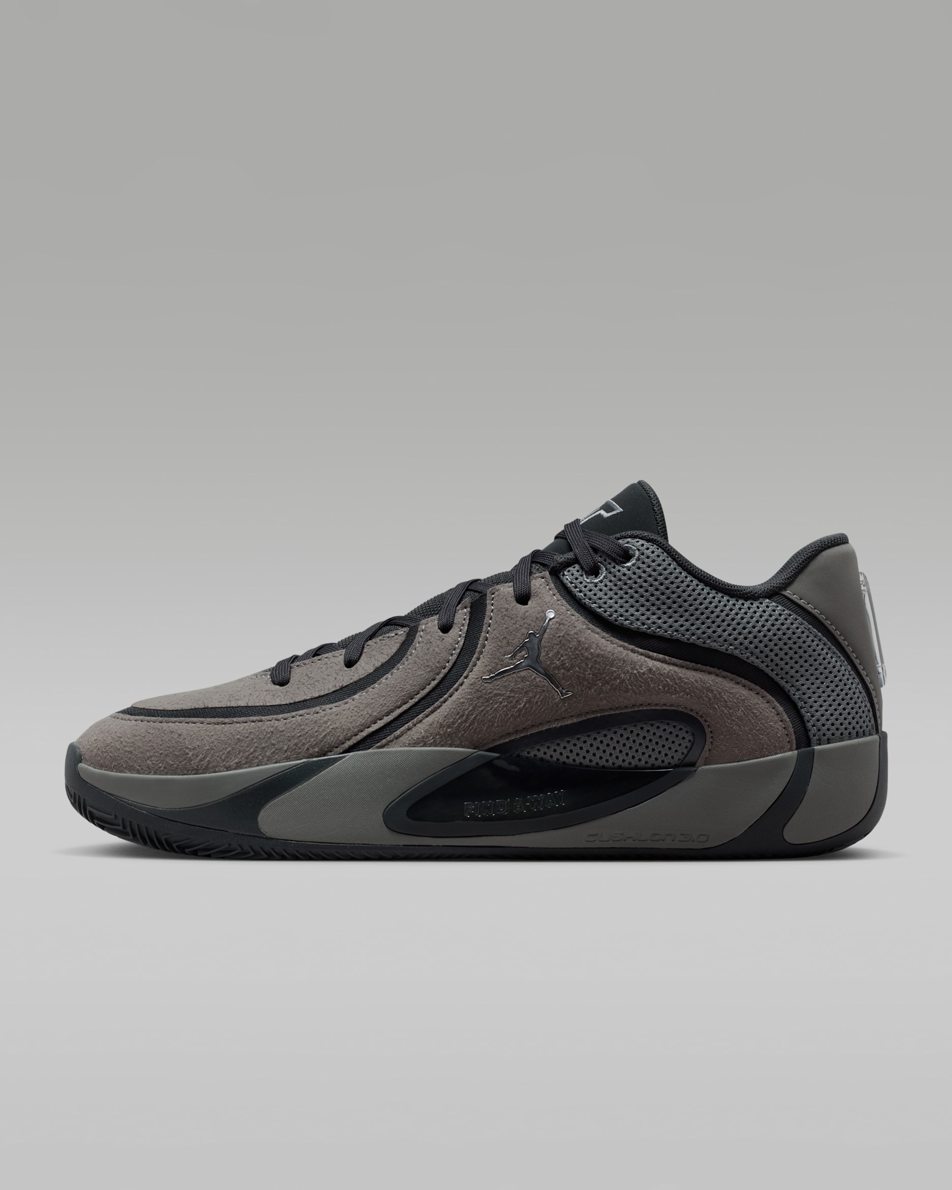 Jordan Tatum 4 Basketball Shoes - Smoke Grey/Anthracite/Racer Blue/Metallic Silver