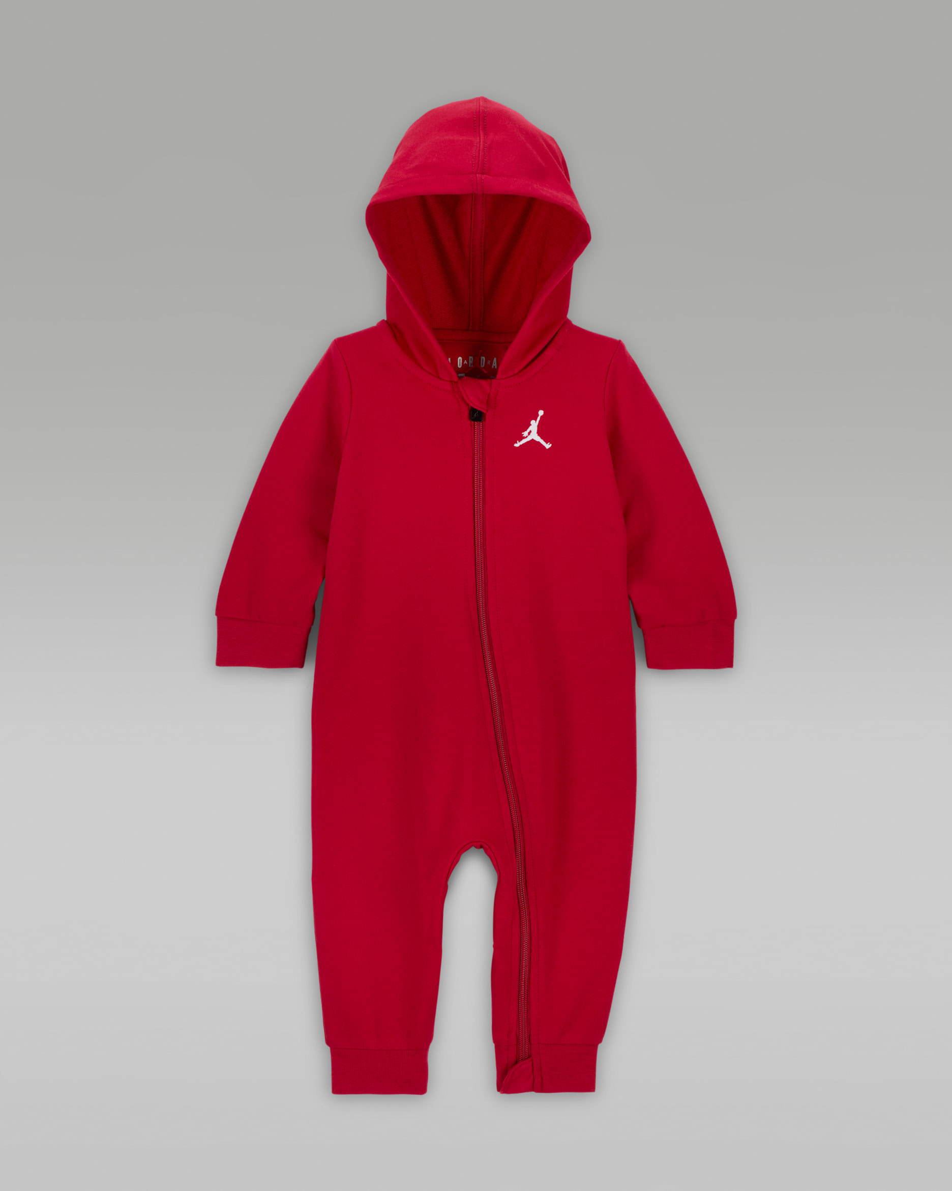 Jordan Baby (0–9M) Jumpman Overalls - Gym Red
