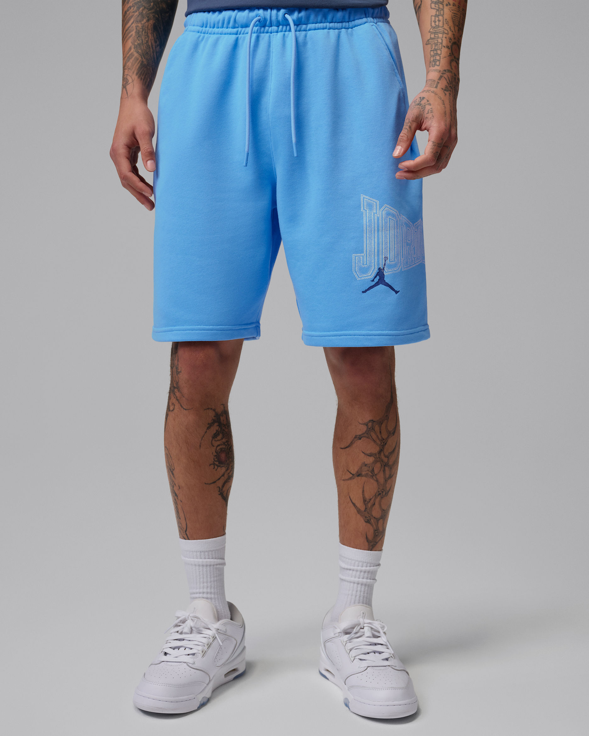 Jordan Brooklyn Men's 9" Shorts - University Blue/Midnight Navy