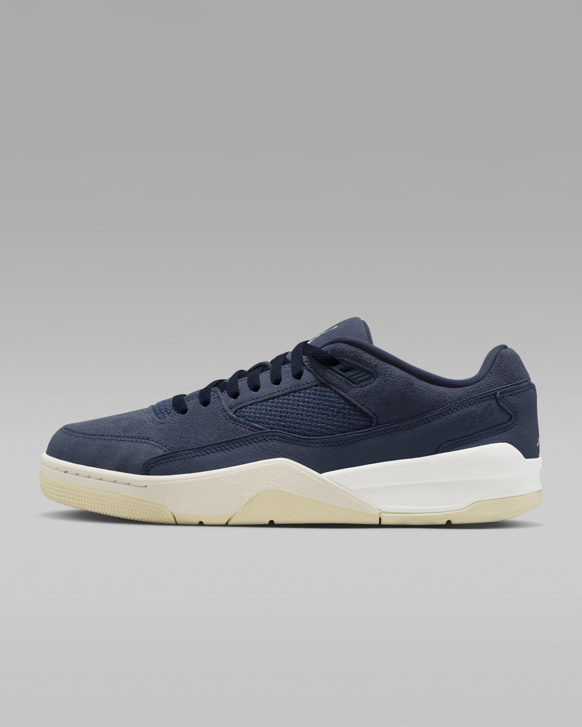 Scarpa Jordan Flight Court – Uomo - Ossidiana/Coconut Milk/Light Midnight/Sail