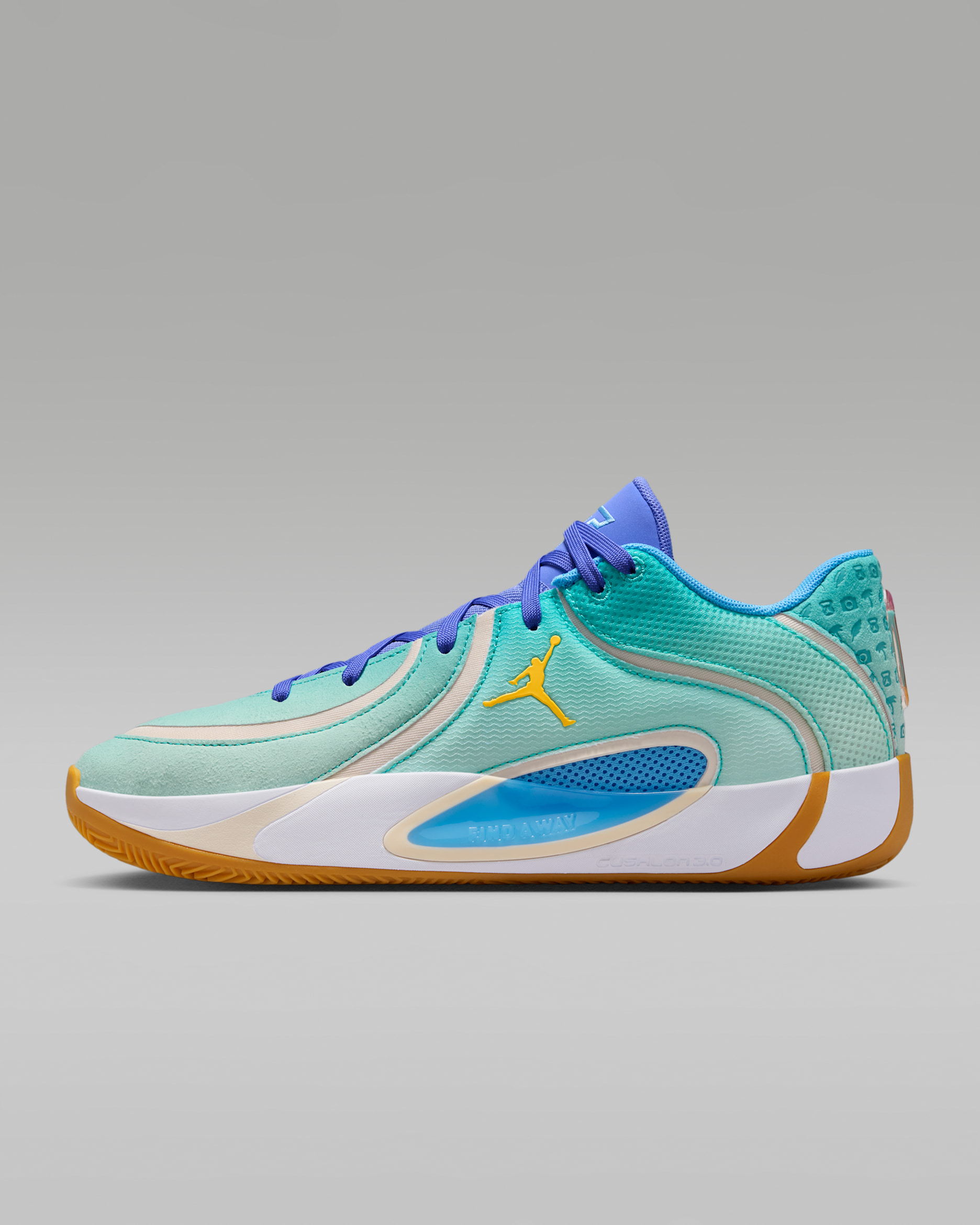 Tatum 4 SE Basketball Shoes - Dusty Cactus/Chalk/Sapphire/Mint Foam