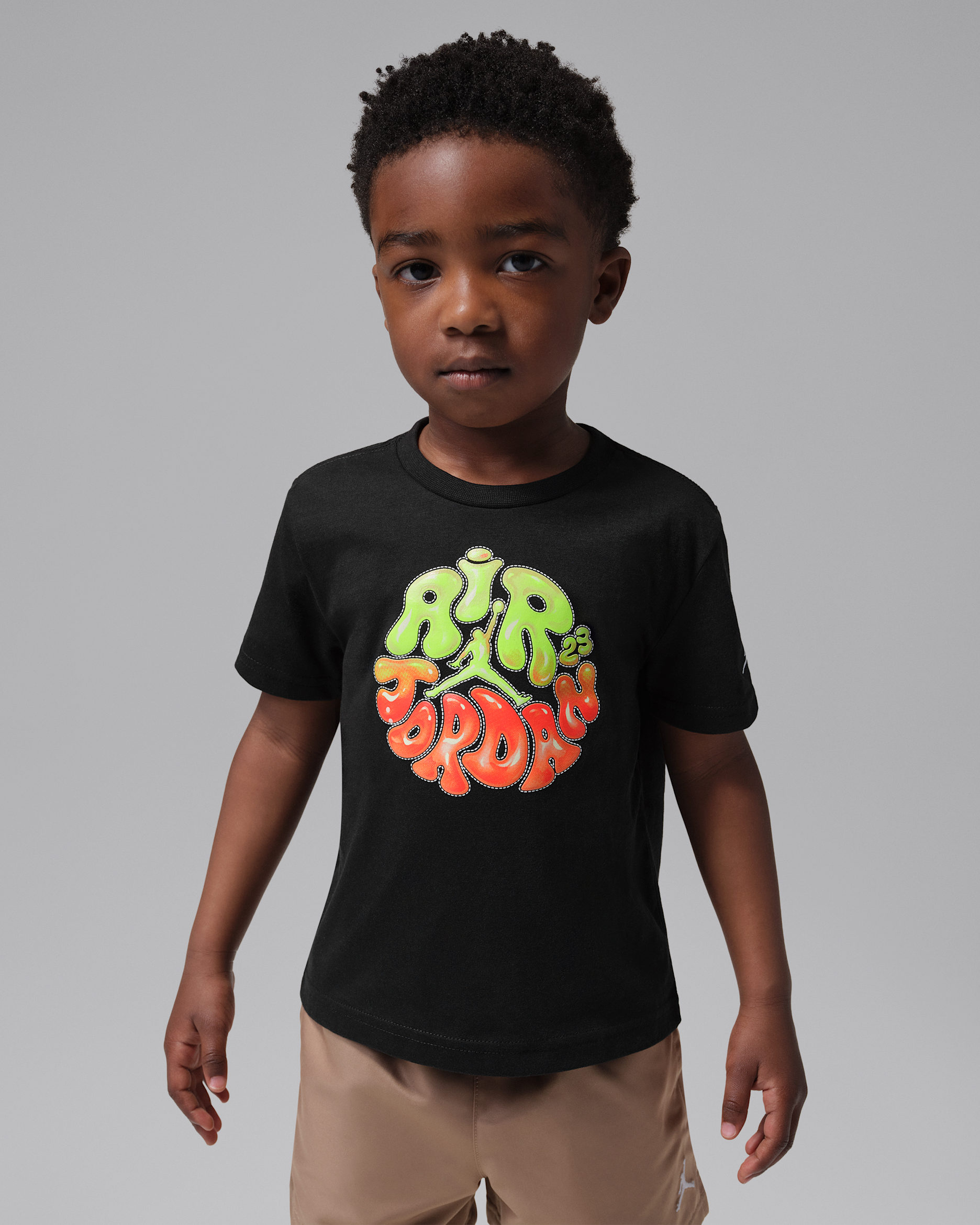 Jordan Super Splash Toddler Bubble T-Shirt - Black