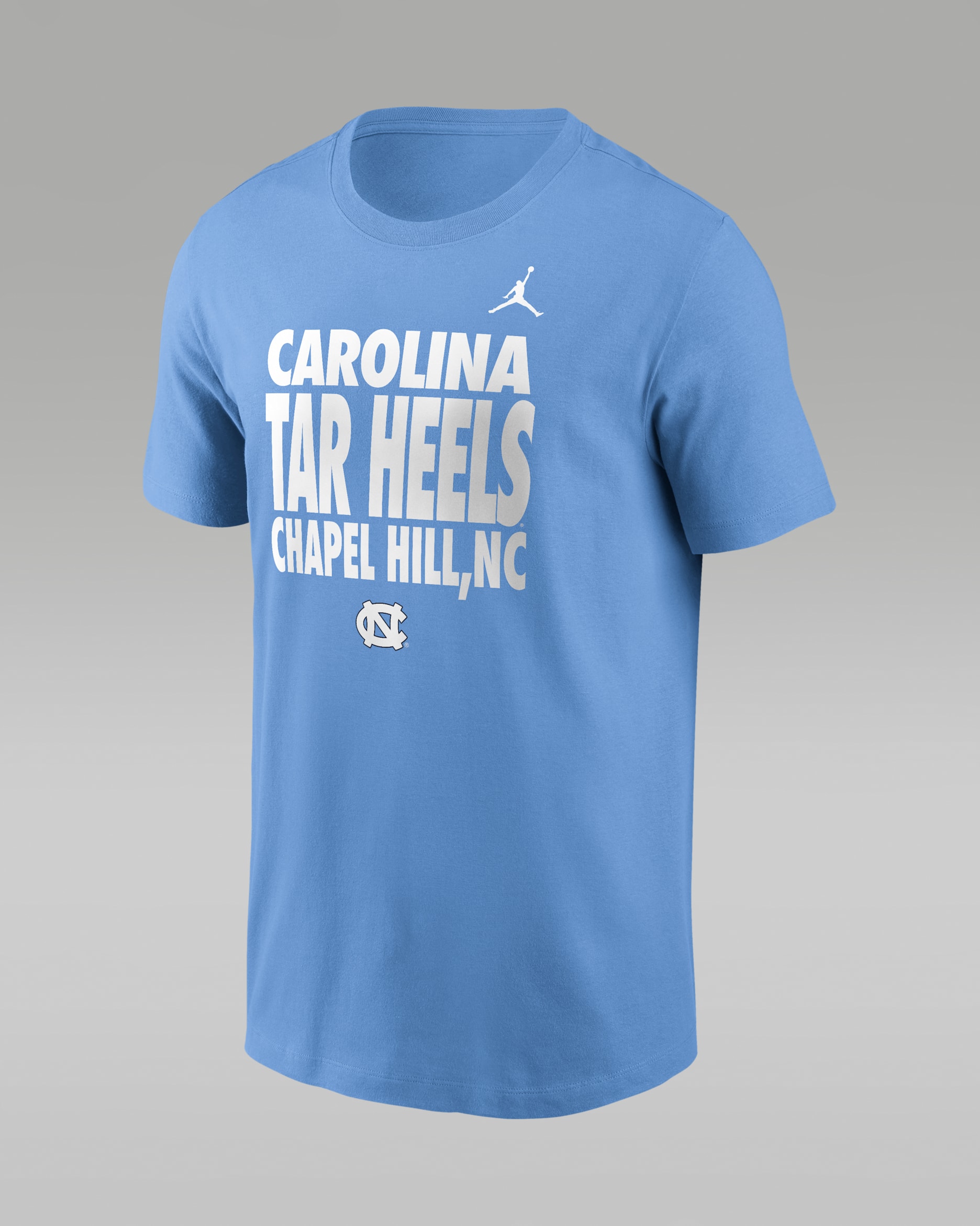 North Carolina Sideline Slogan Men's Jordan Brand Dri-FIT College Long-Sleeve T-Shirt - Valor Blue