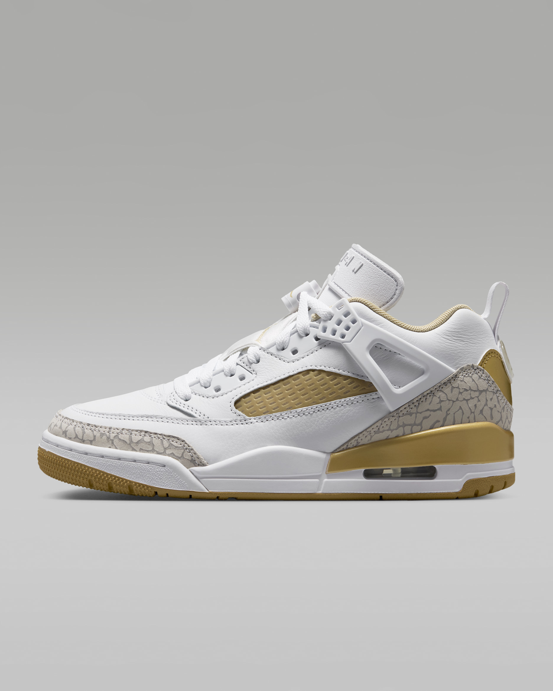 Jordan Spizike Low Women's Shoes - White/Neutral Grey/Team Gold/Metallic Gold