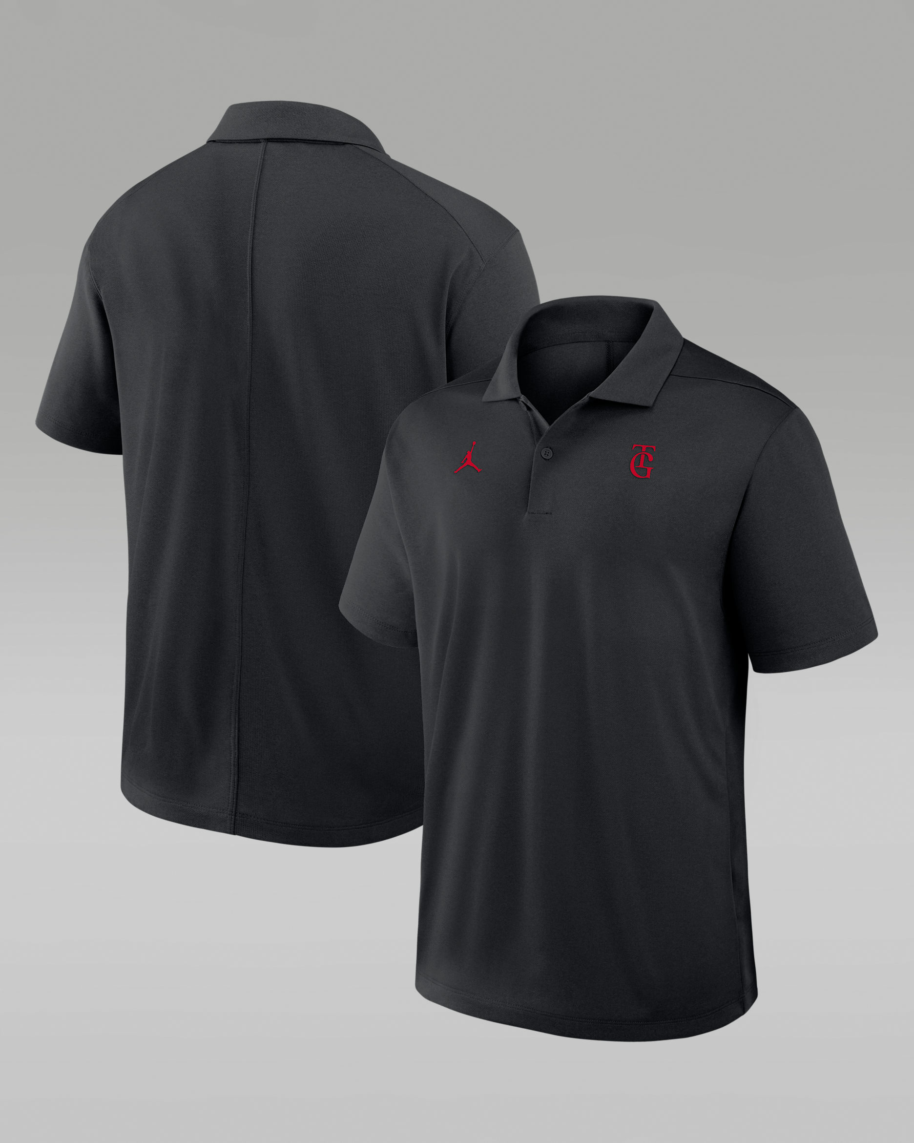 Tokyo Yomiuri Giants x Jordan Exclusive Collection Men's Dri-Fit Polo - Black