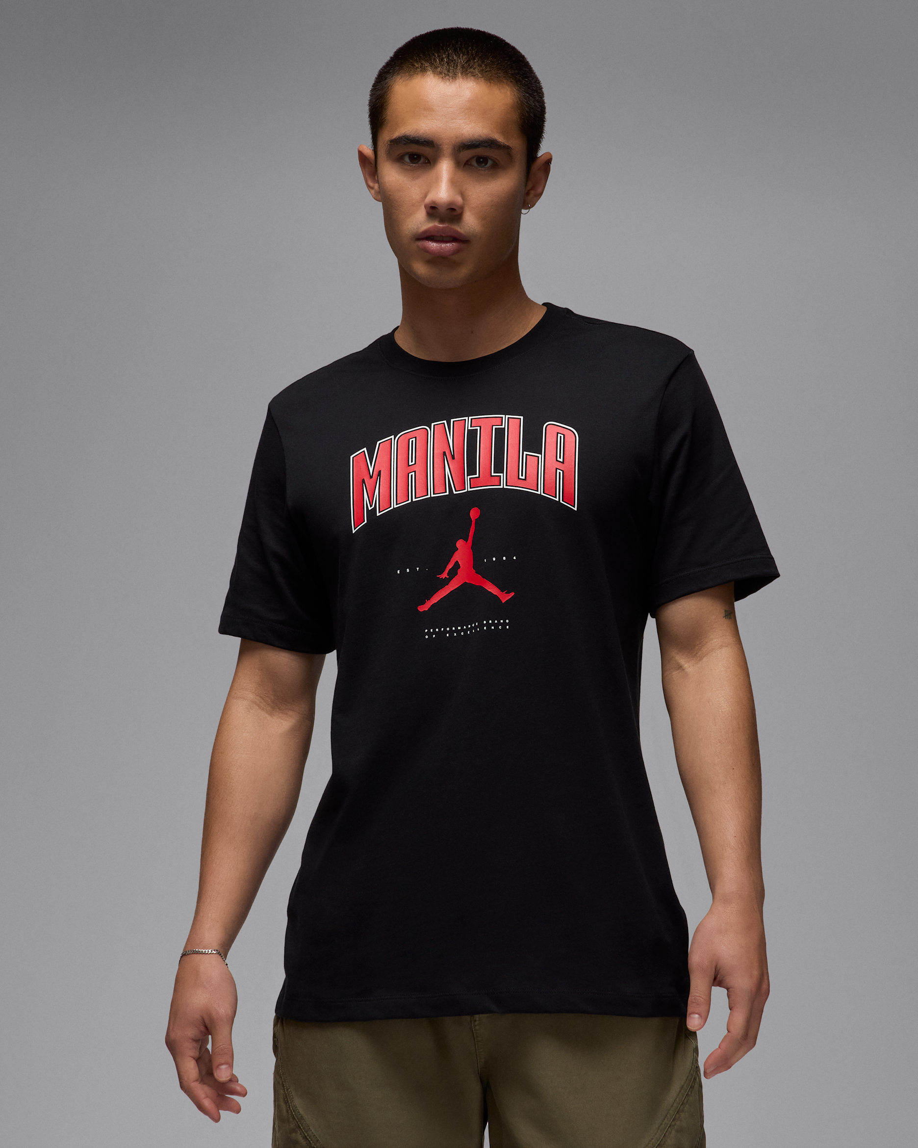 Jordan Men's Manila T-Shirt - Black