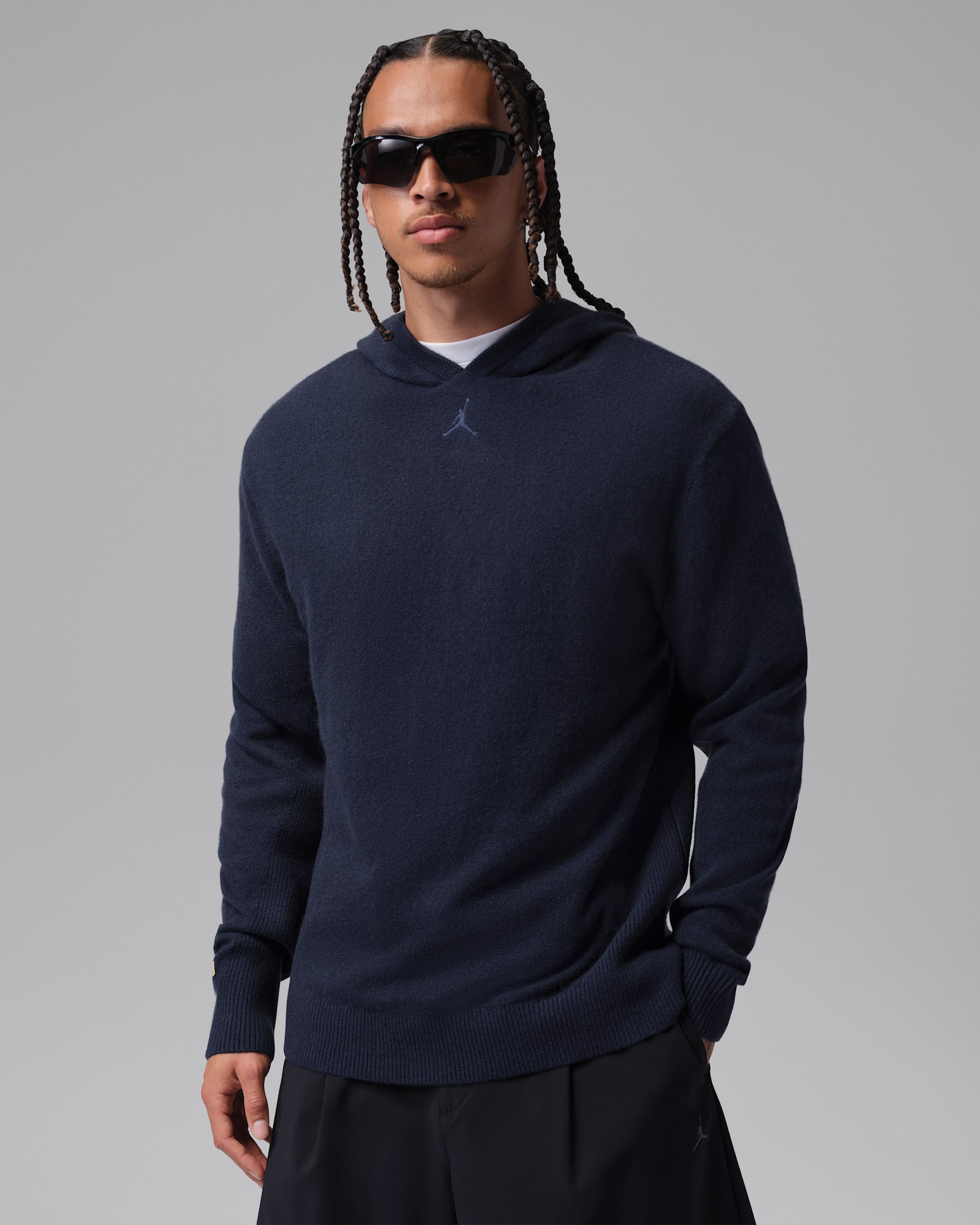 Jordan Sport Men's Golf Cashmere Hoodie - Obsidian