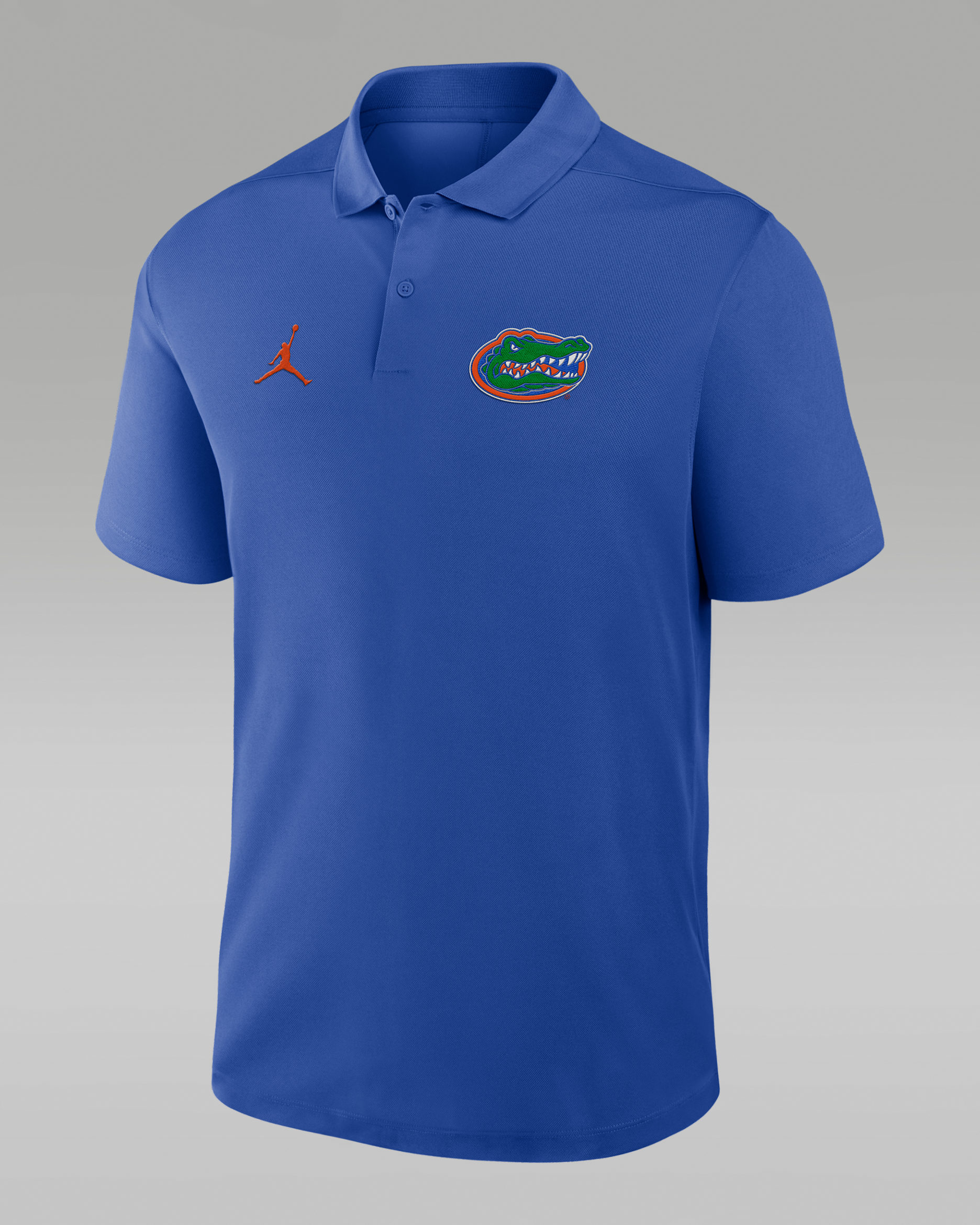 Polo universitario Nike Dri-FIT para hombre Florida Primetime Victory Primary Logo - Royal