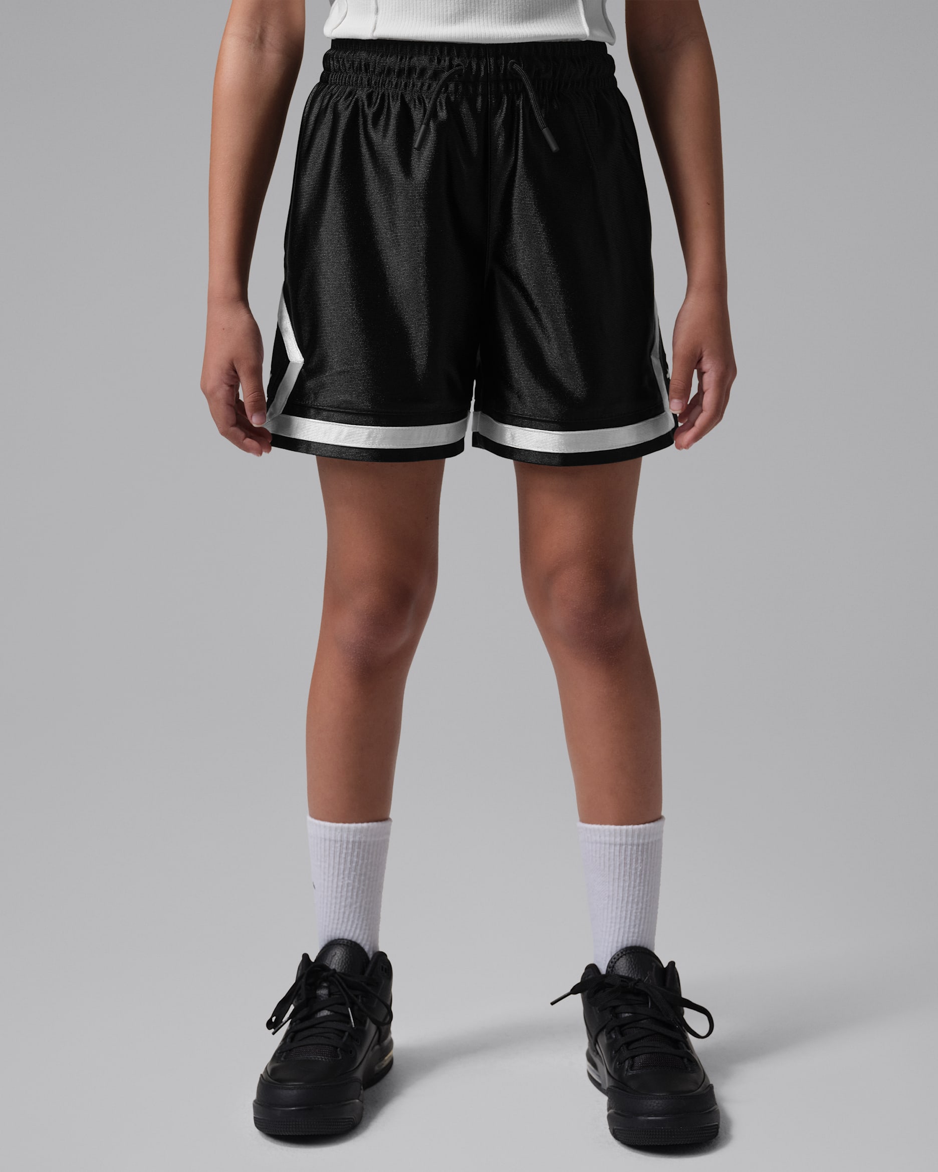Jordan Older Kids' Durasheen Diamond Shorts - Black