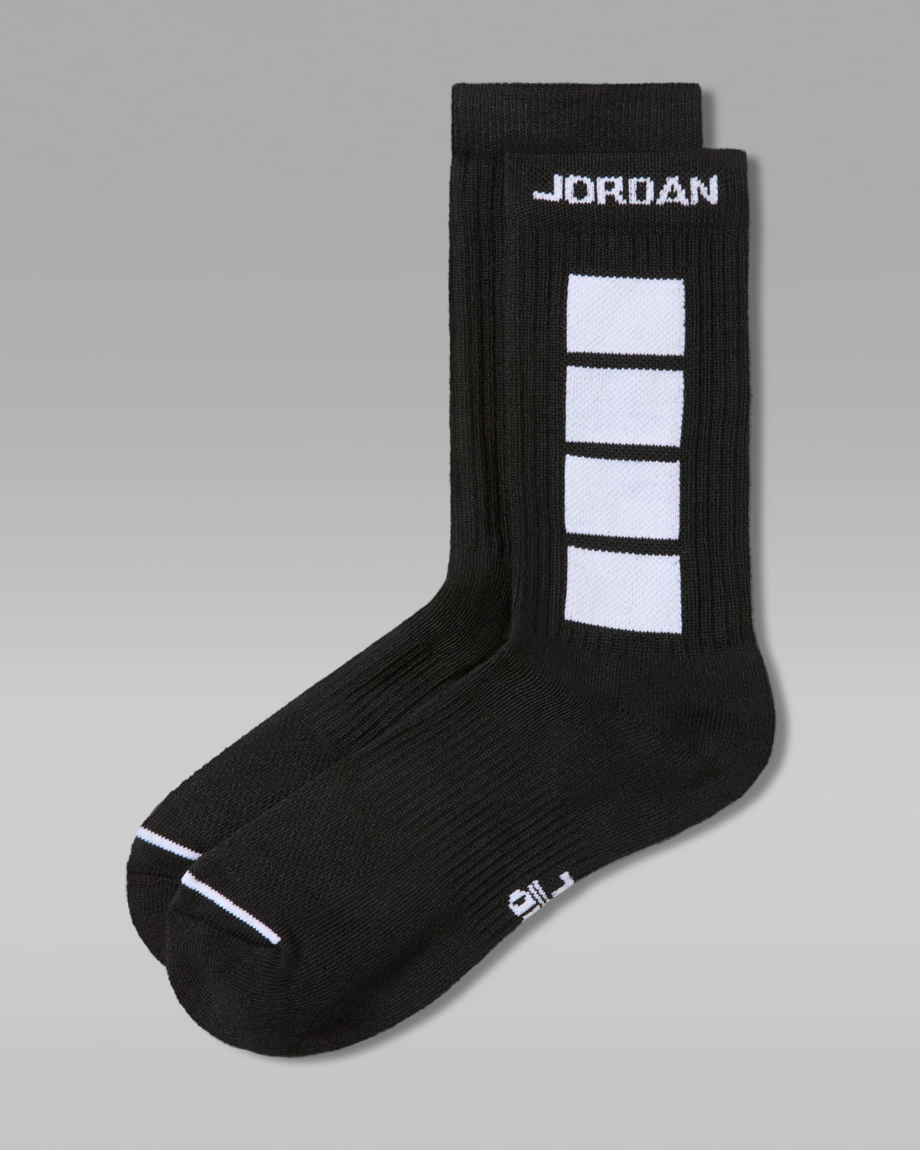 Calcetas (1 par) Jordan Everyday - Negro/Blanco