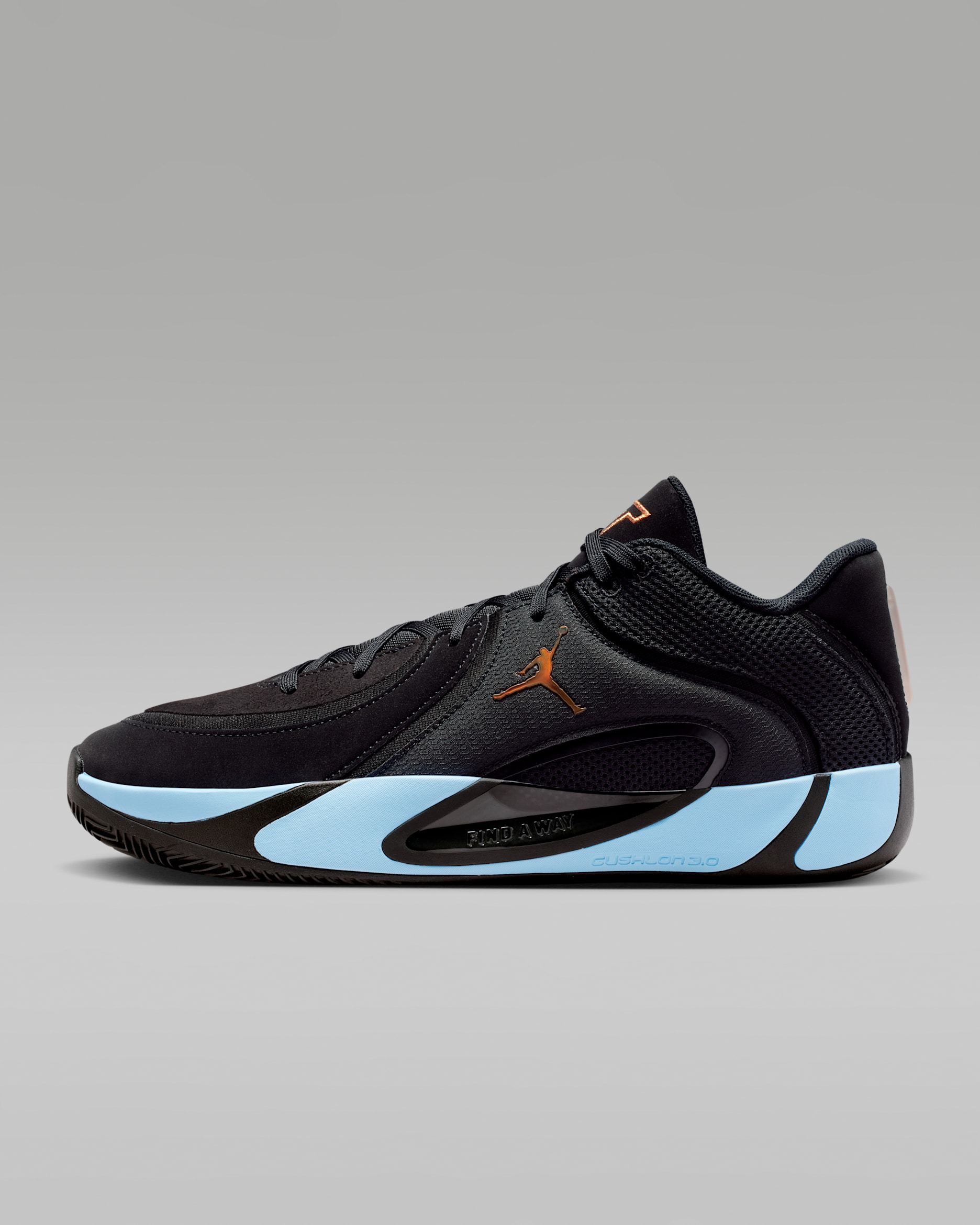Tatum 4 PF Basketball Shoes - Black/Ice Blue