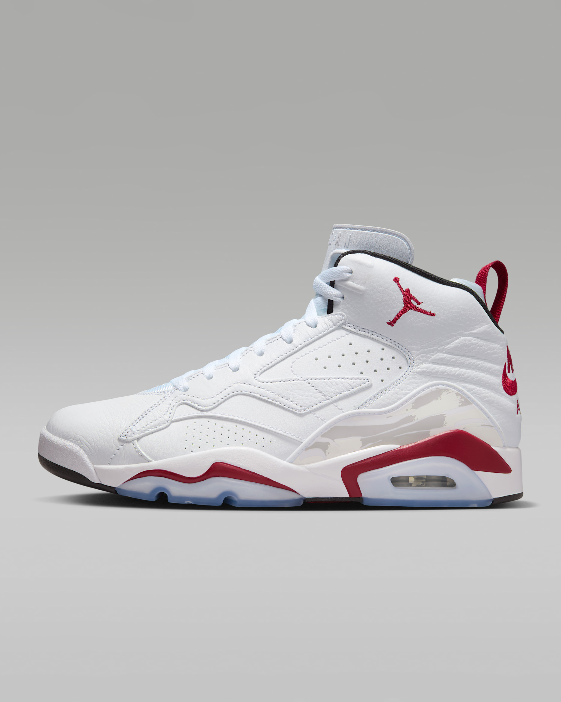 Jumpman MVP Men's Shoes - White/Black/Summit White/Varsity Red