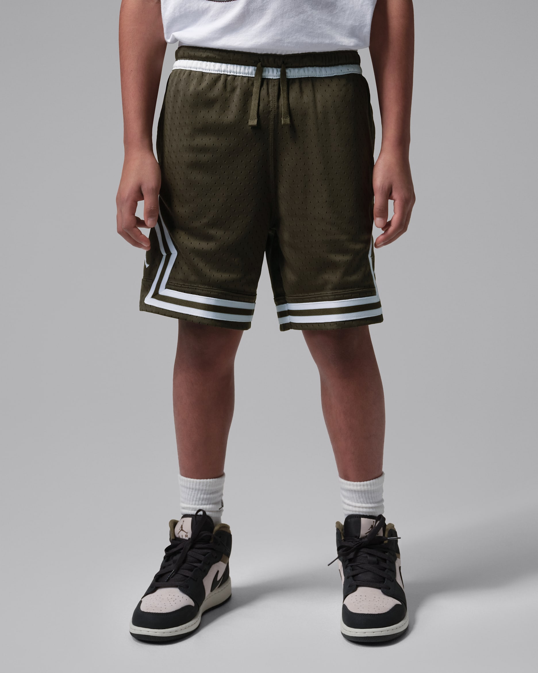 Short Dri-FIT Diamond Jordan Sport pour ado - Cargo Khaki
