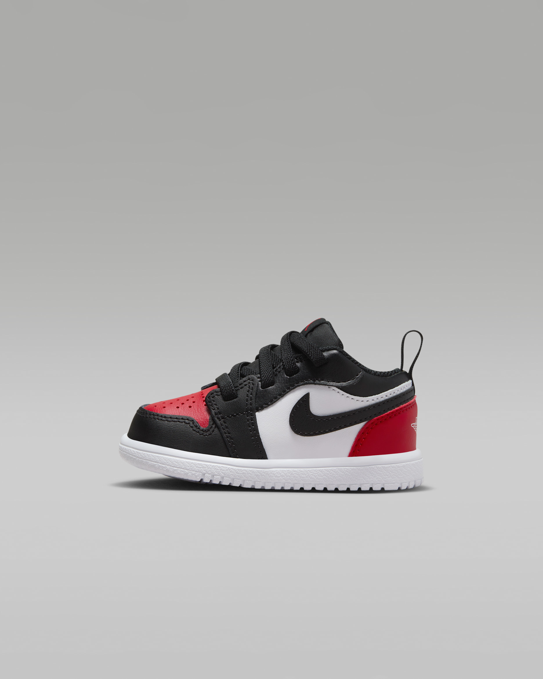 Jordan 1 Low Alt Bebek Ayakkabısı - Beyaz/Varsity Red/Beyaz/Siyah