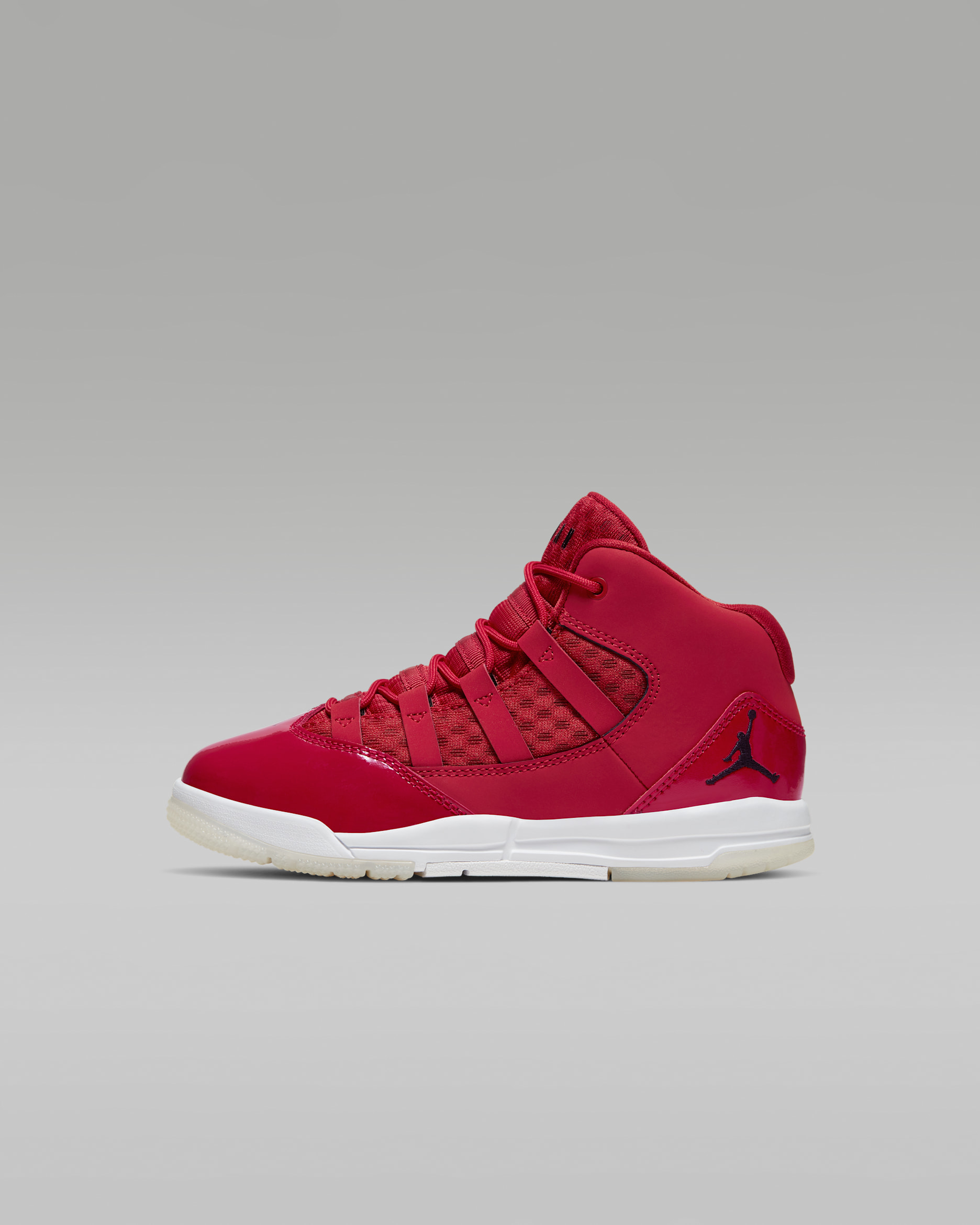 Jordan Air Max Aura Little Kids' Shoes - Gym Red/White/Ice/Black