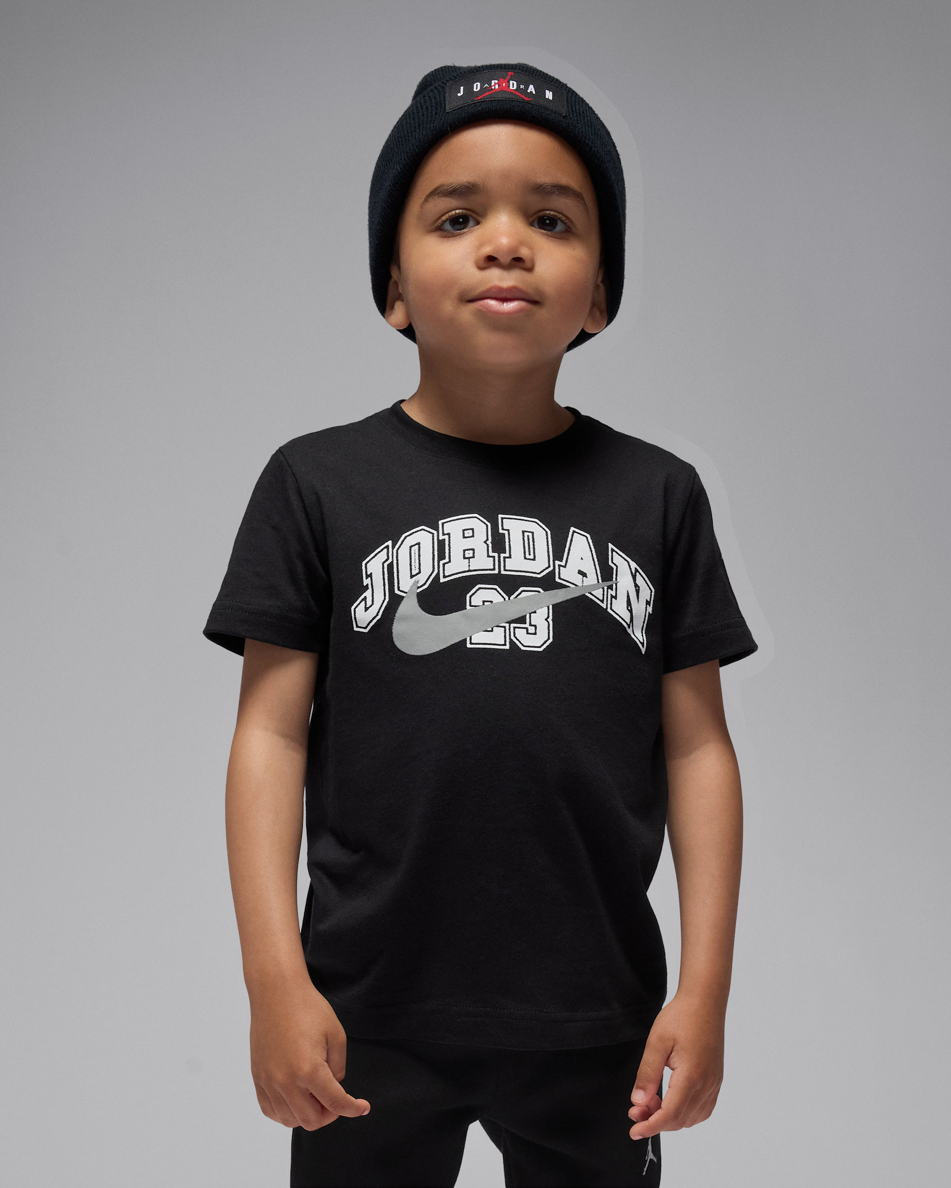 Jordan Little Kids' Flight MVP 23 T-Shirt - Black