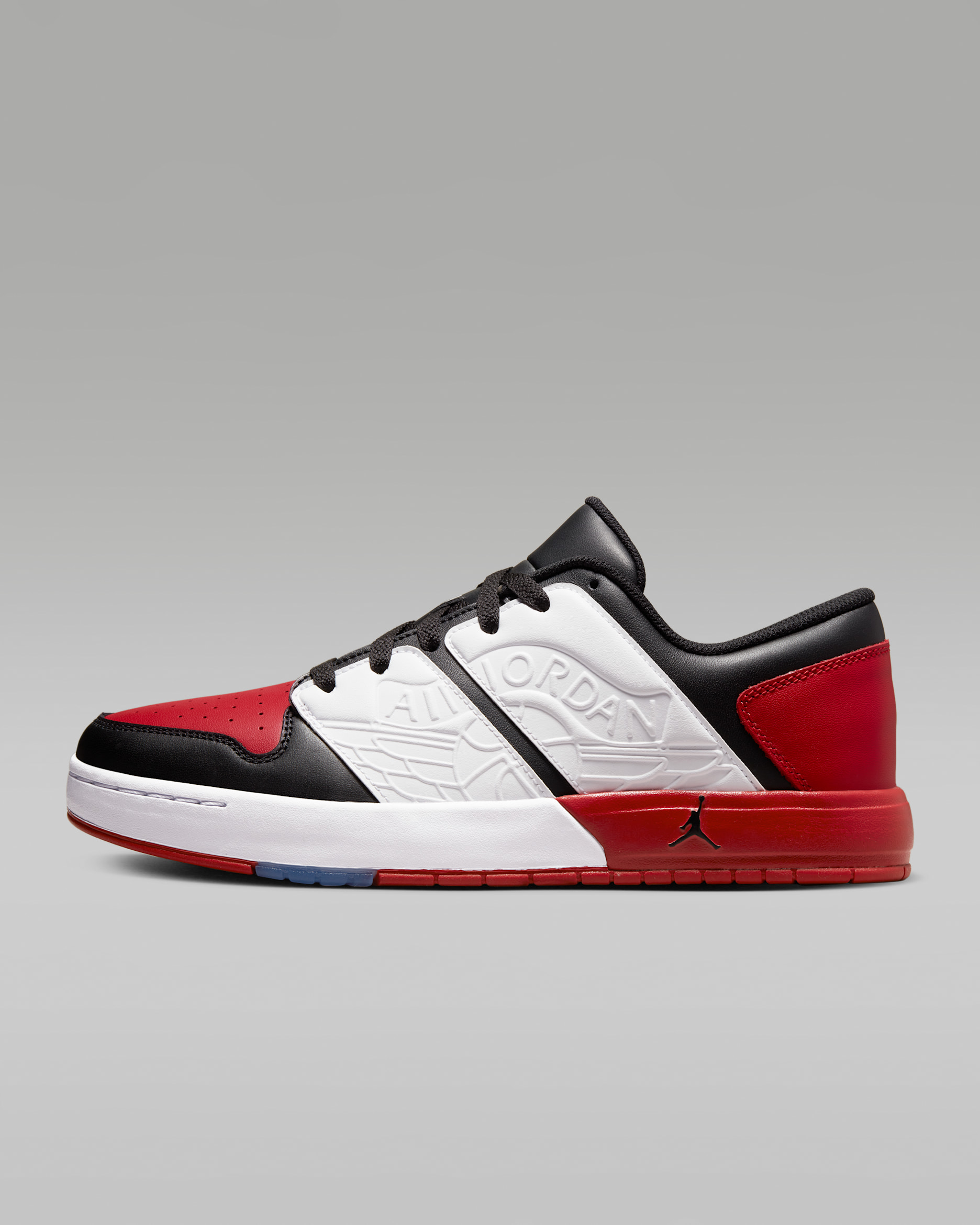 Tenis para hombre Jordan Nu Retro 1 Low - Rojo universitario/Blanco/Negro