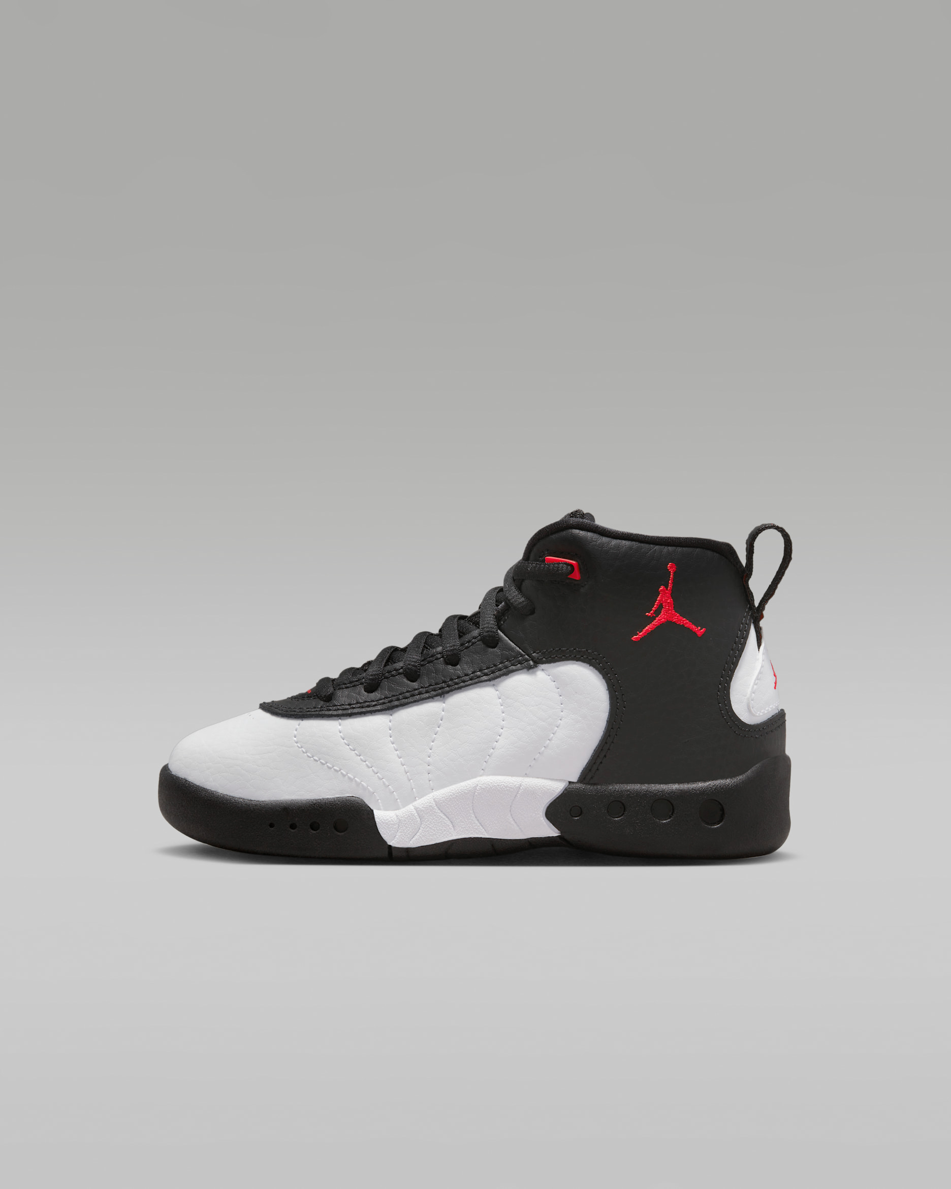 Jordan Jumpman Pro Little Kids' Shoes - Black/White/University Red