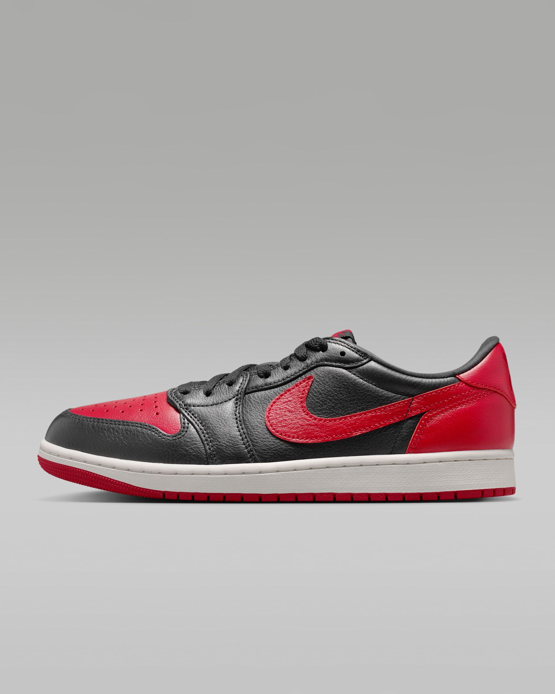 Air Jordan 1 Retro Low OG "Banned" Men's Shoes - Black/Varsity Red/Summit White/Black