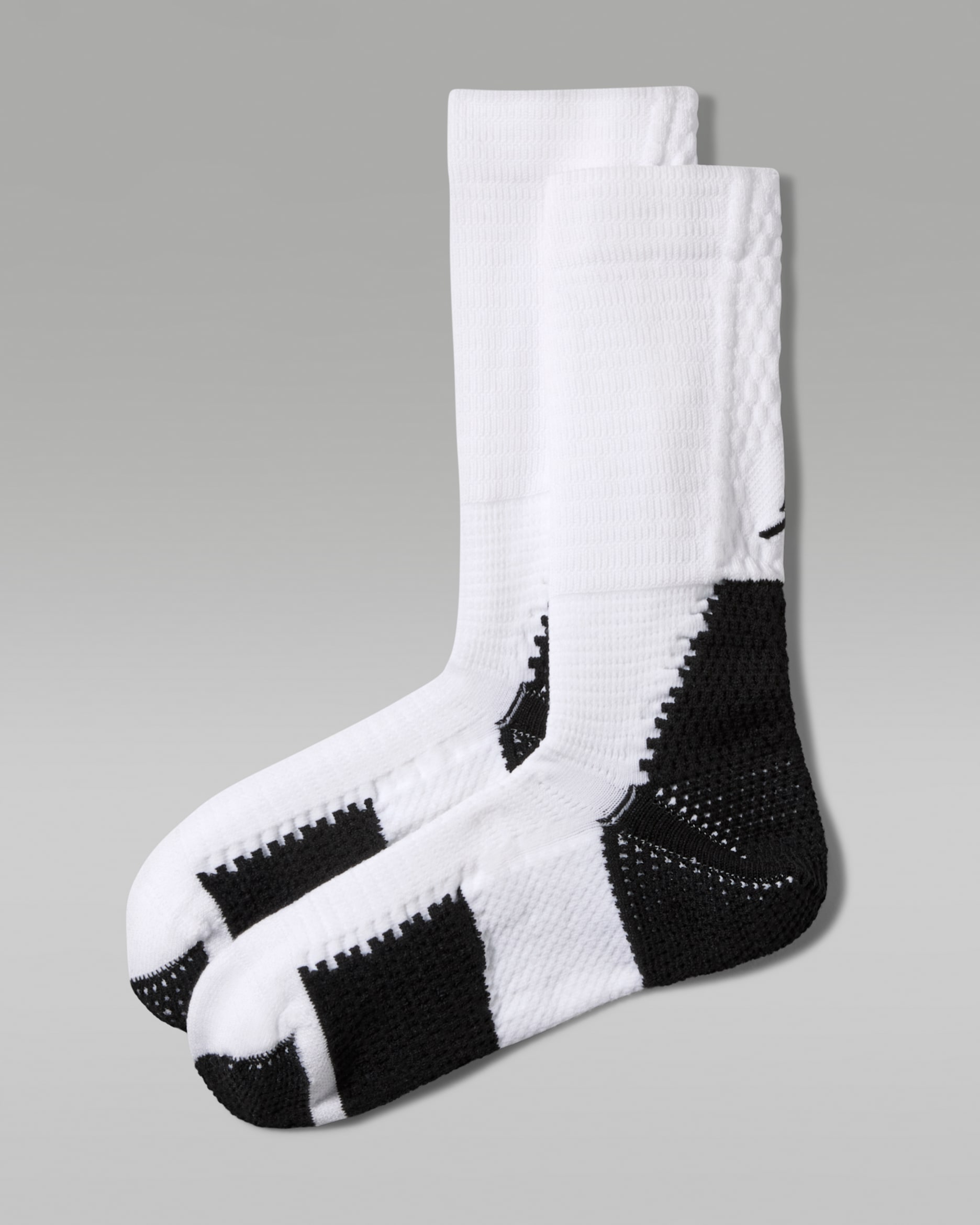 Jordan Unicorn Dri-FIT ADV Cushioned Crew Socks (1 Pair) - White/Black
