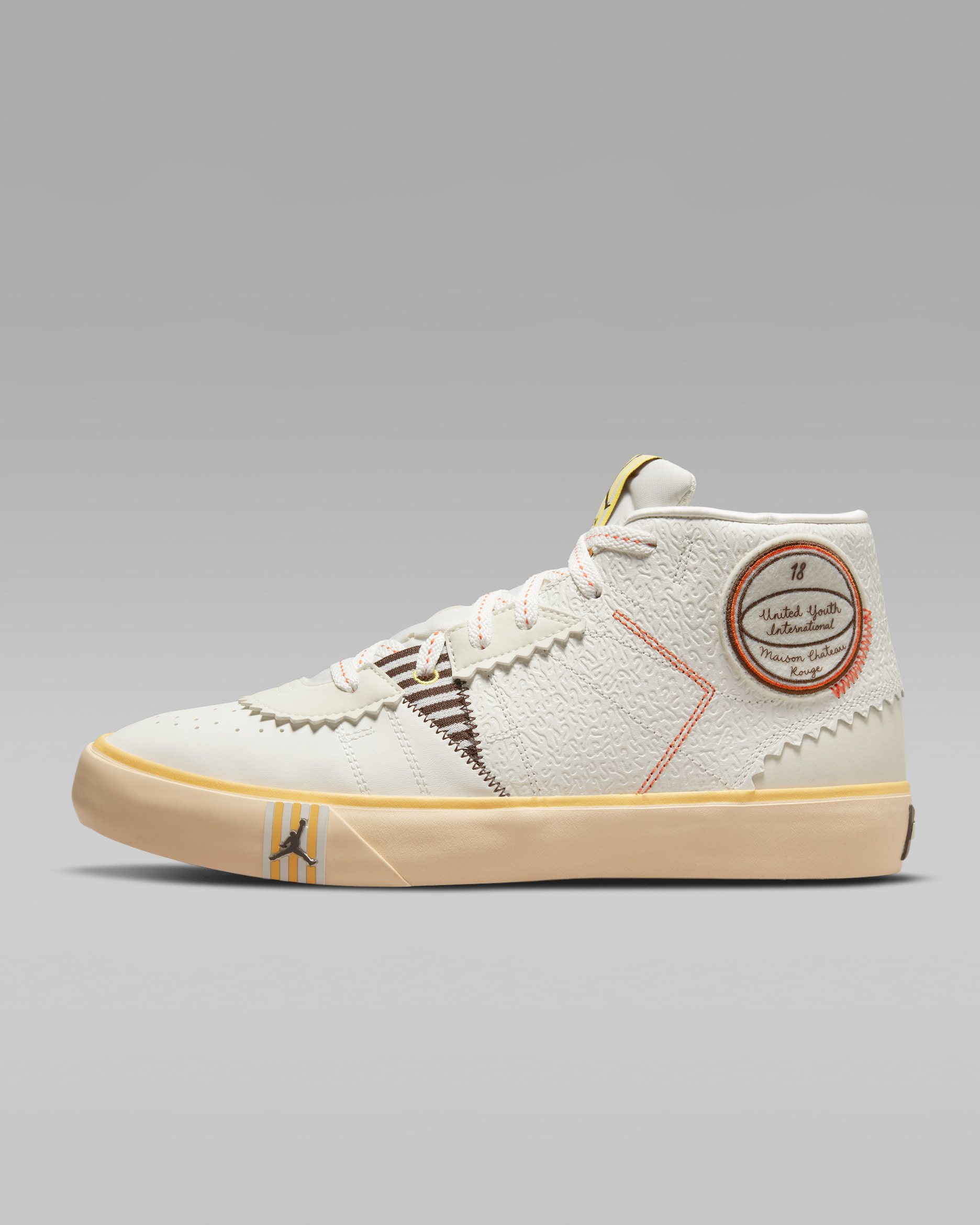 Jordan Series Mid SP Men's Shoes - Sail/Pale Vanilla/Orange/Brown Basalt