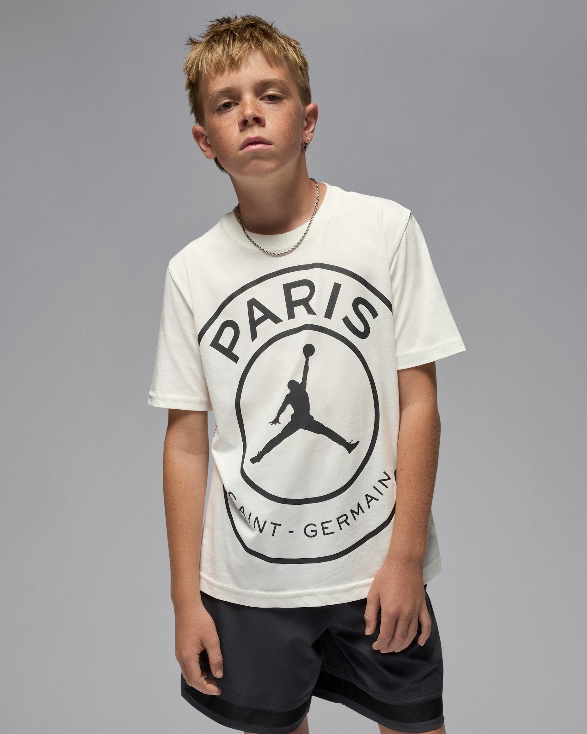 Jordan Paris Saint-Germain T-Shirt (ältere Kinder) - Sail