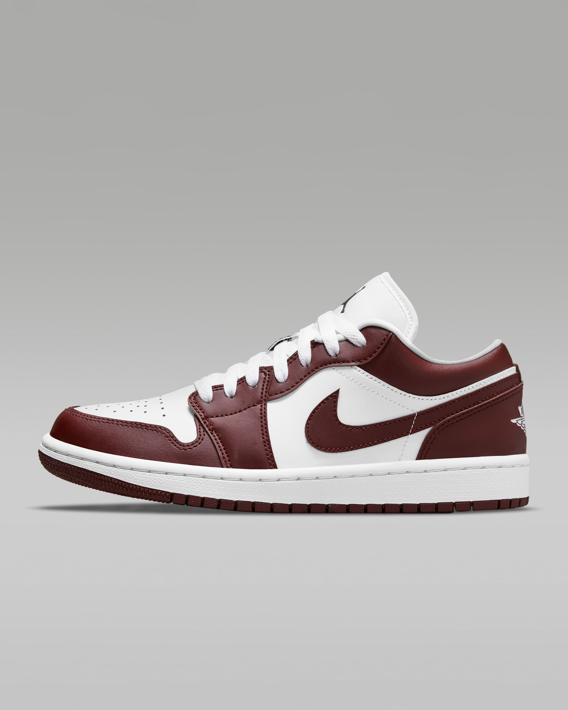 Air Jordan 1 Low Women's Shoes - White/White/Bronze Eclipse