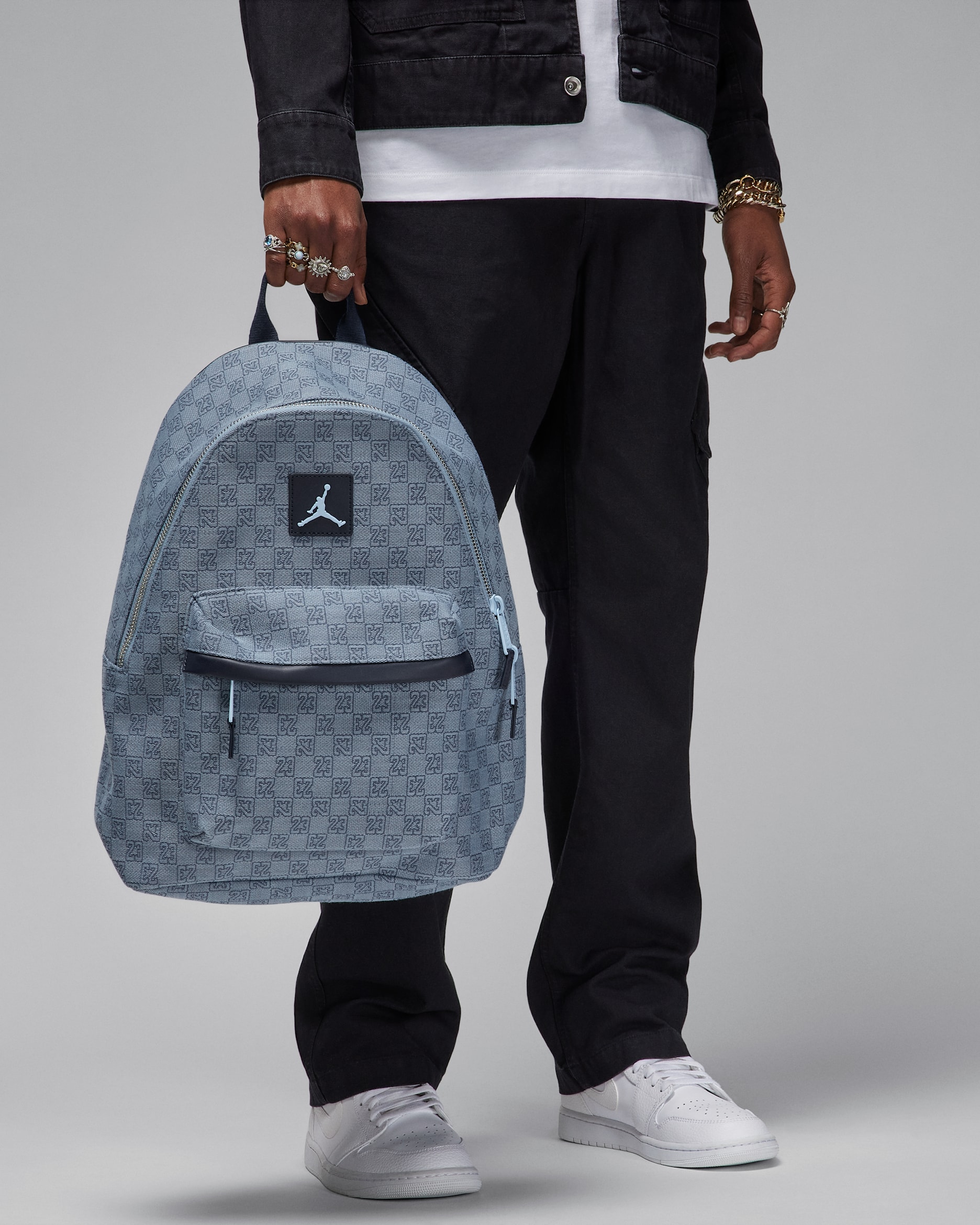 Jordan Monogram Backpack Backpack (20L) - Chambray