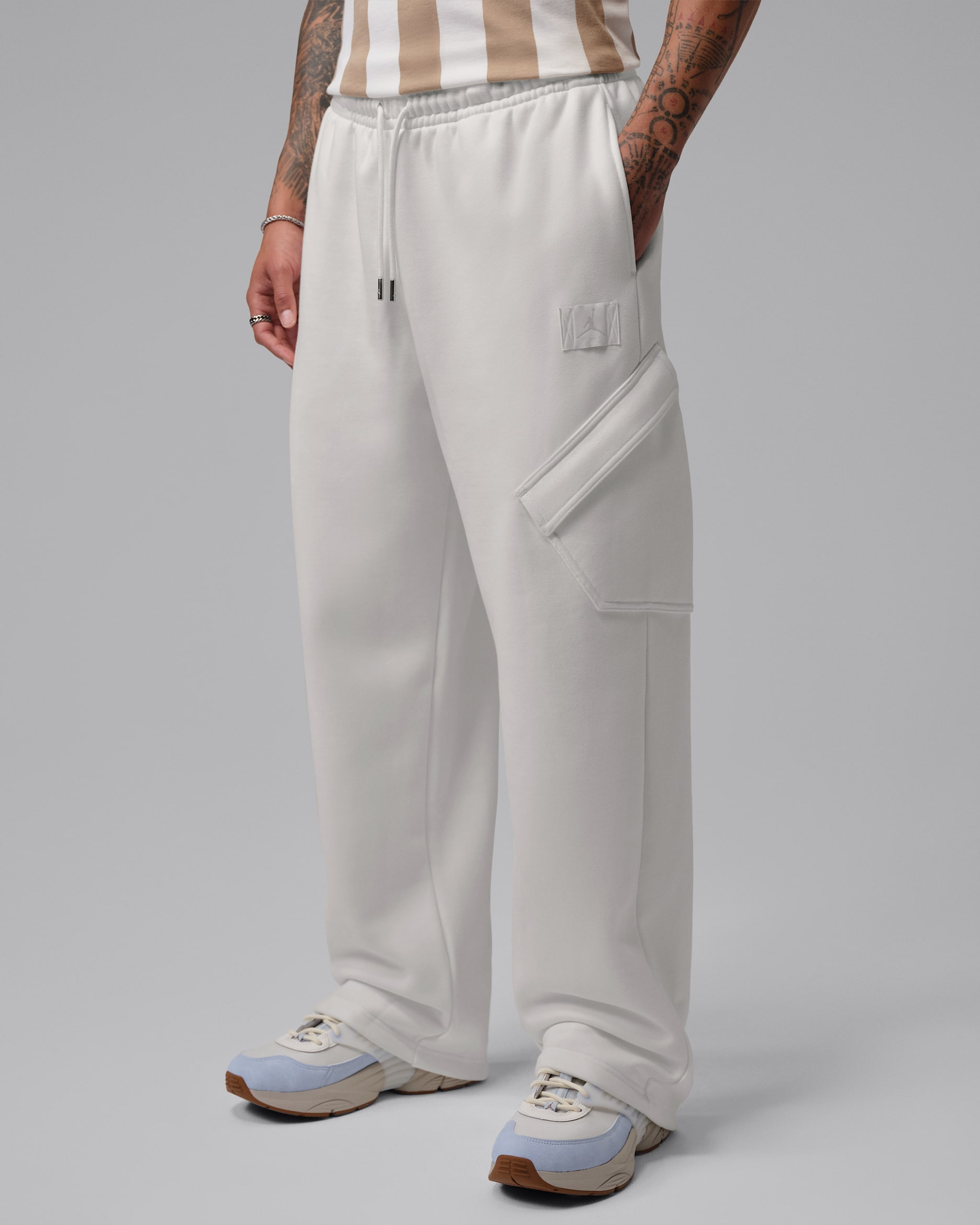 Jordan Flight Fleece Chicago Men's Pants - Sail