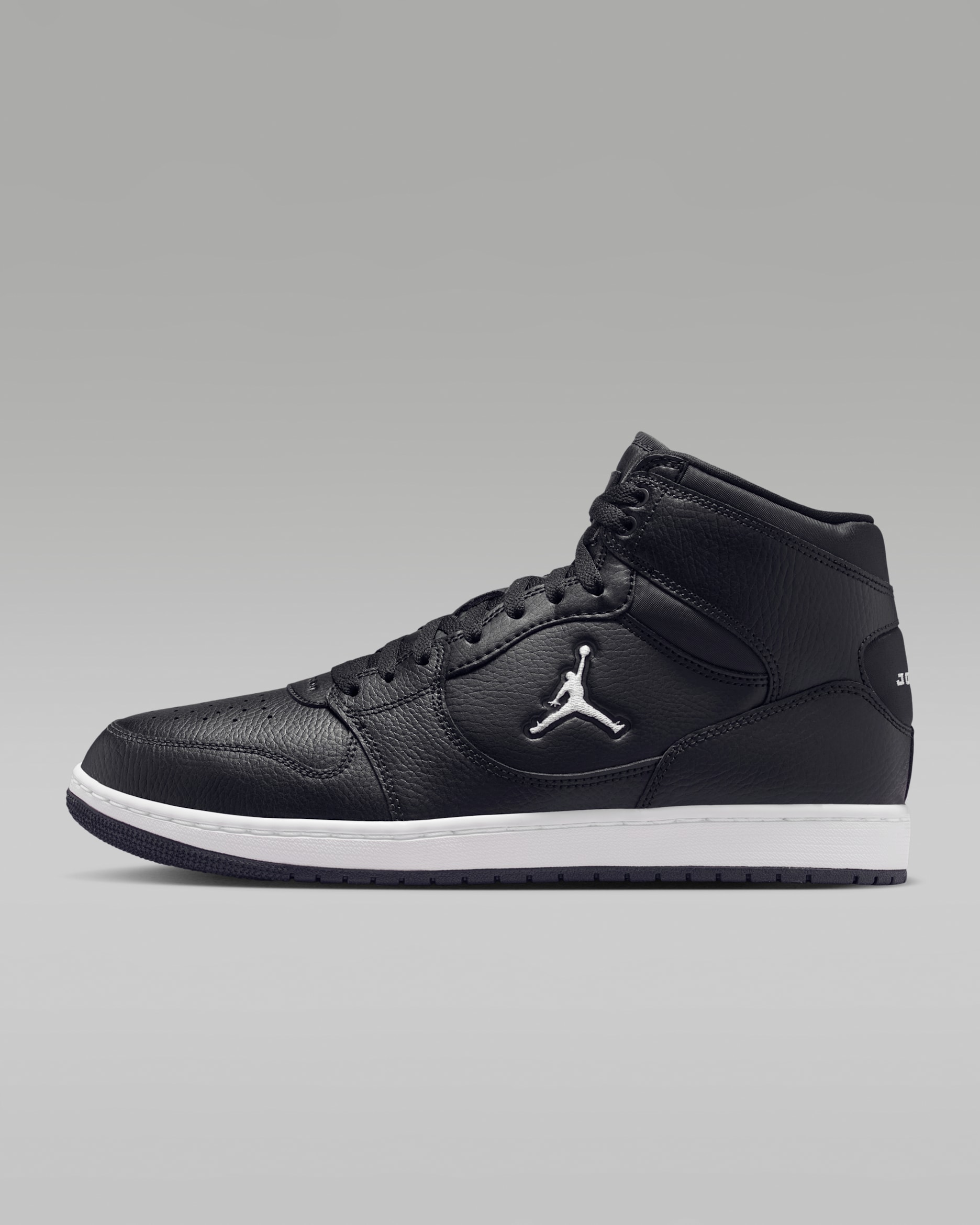 Jordan Court Connect Mid Men's Shoes - Black/White