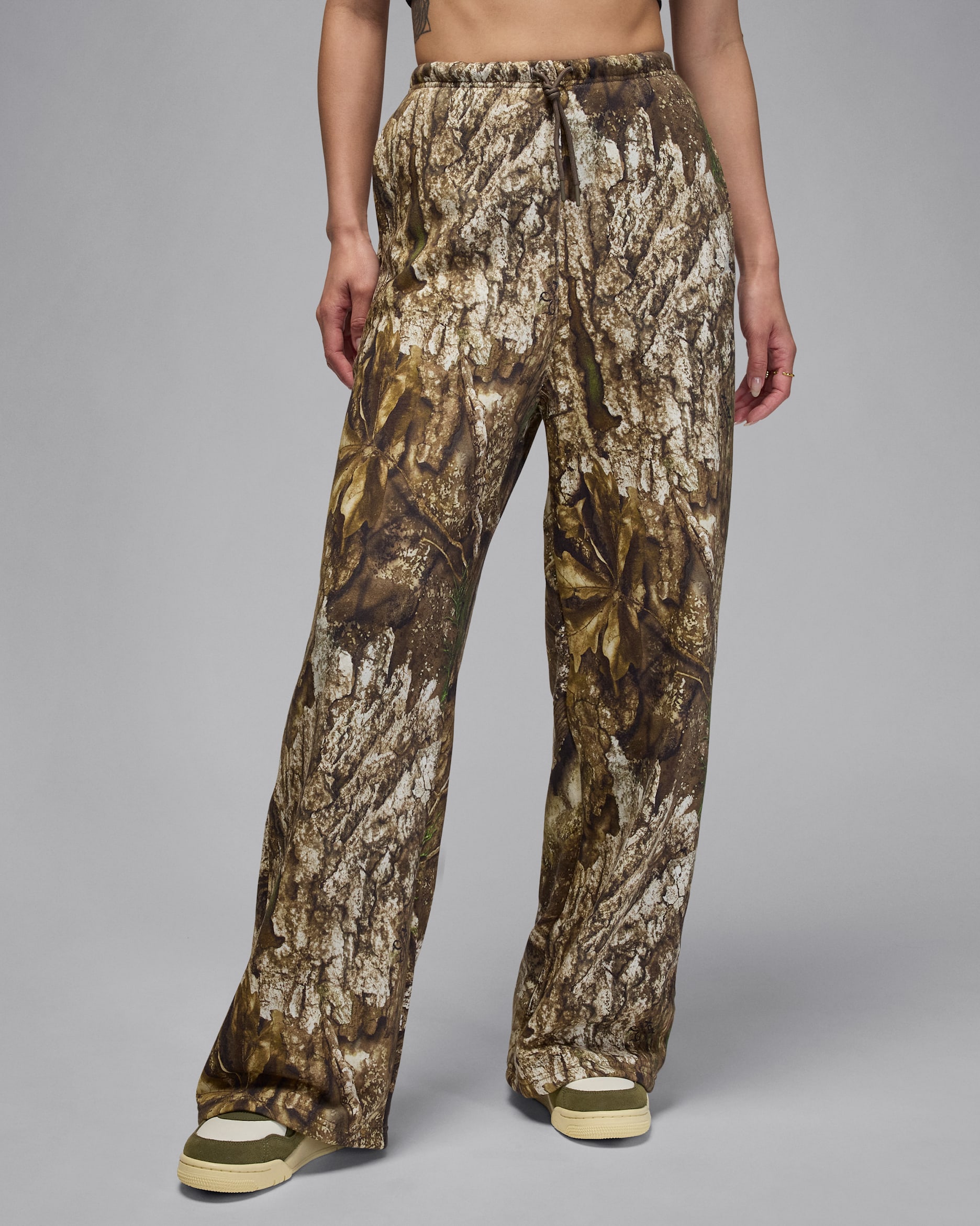 Pants de dobladillo abierto para mujer Jordan Brooklyn Fleece - Vela/Vela