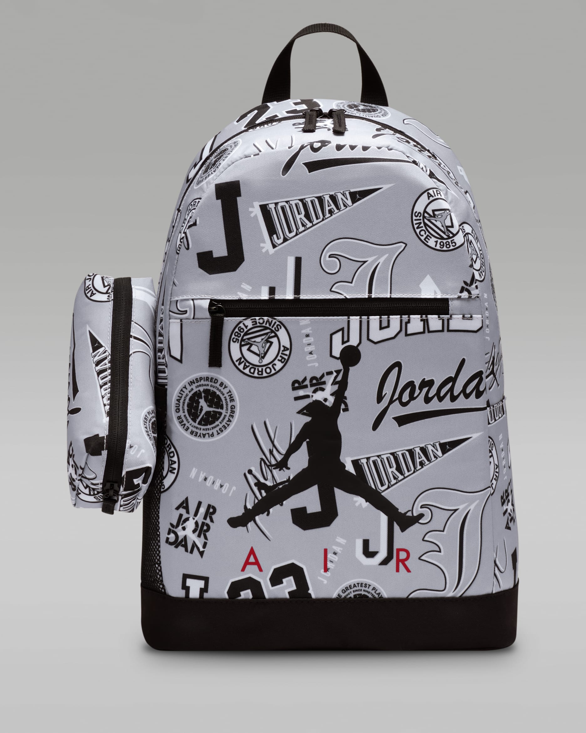 Jordan Motxilla Air School (17 l) - Nen/a - Negre/Wolf Grey