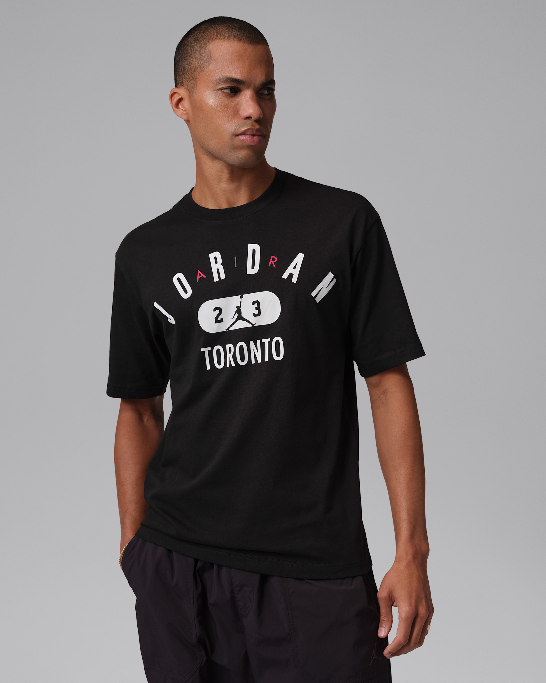 T-shirt Jordan Toronto pour homme - Noir/Blanc